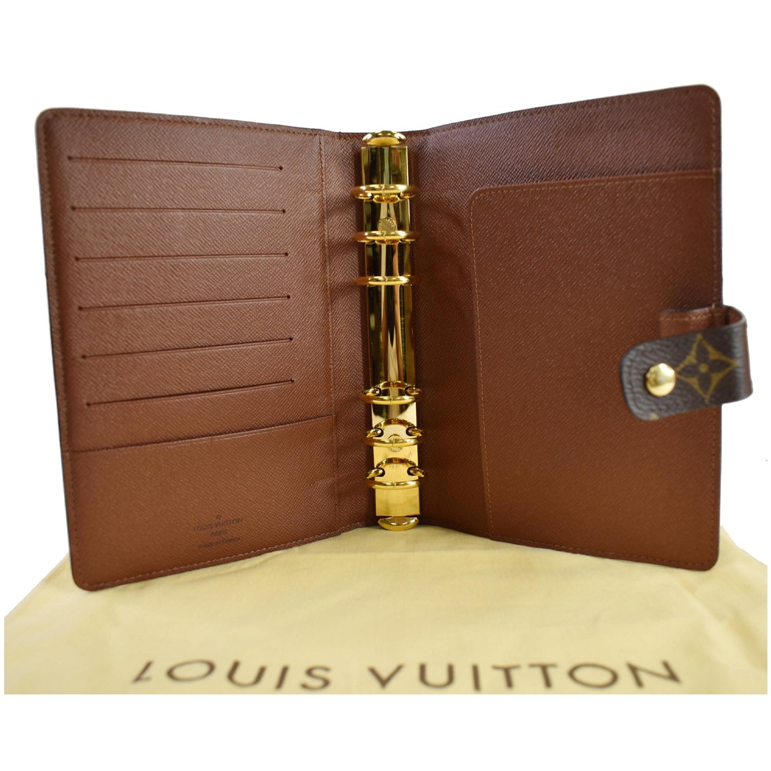 Louis-Vuitton-Monogram-Agenda-MM-Planner-Cover-Brown-R20105 –  dct-ep_vintage luxury Store