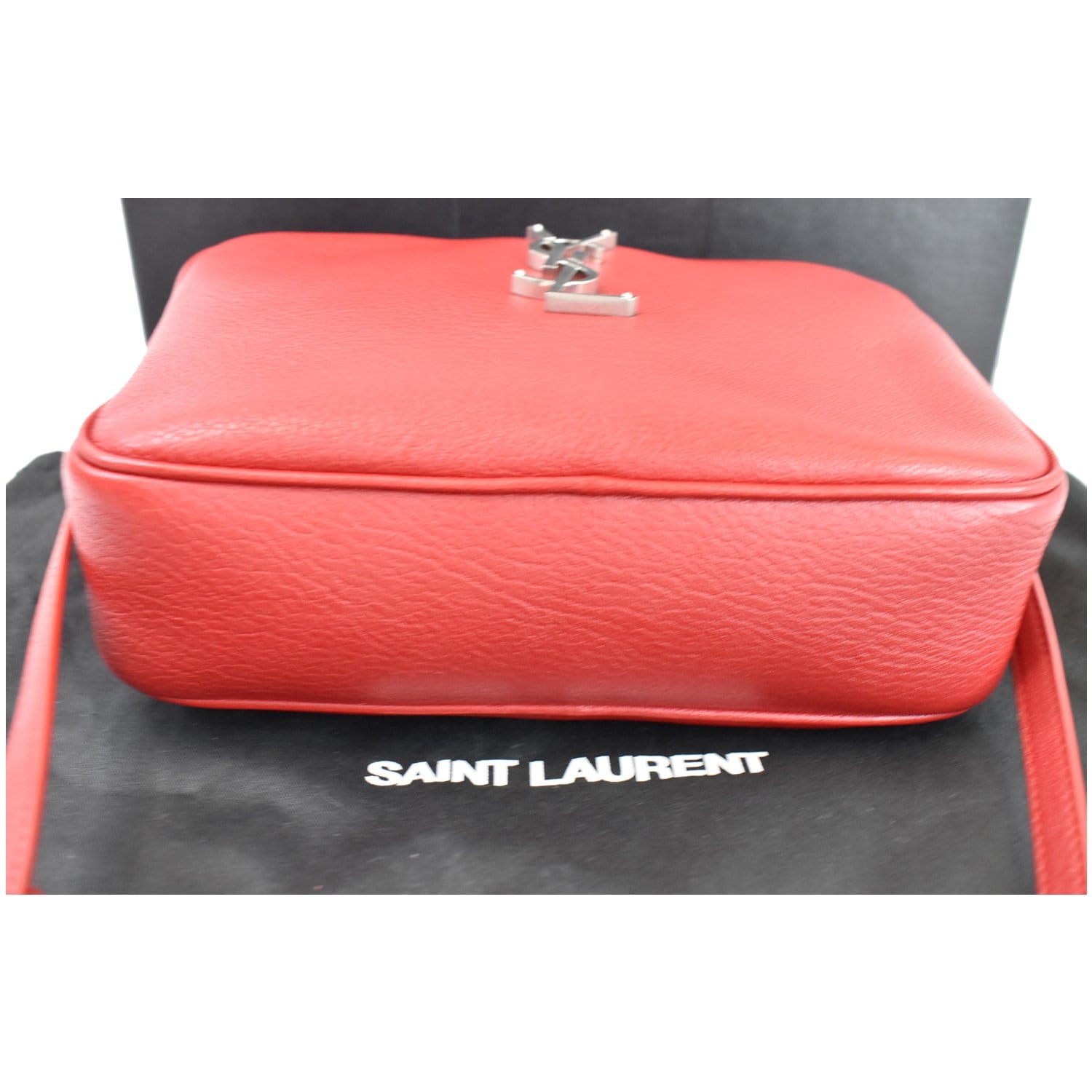 Saint Laurent Red Tassel Lou Camera Bag - AWC1682 – LuxuryPromise