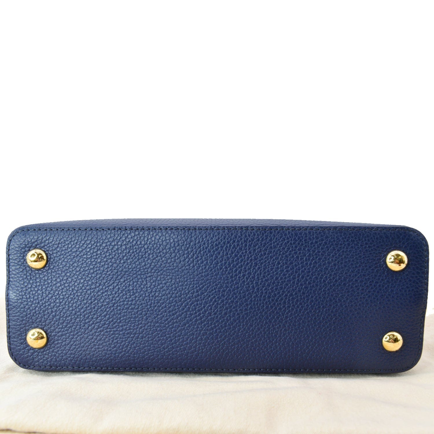 Python handbag Louis Vuitton Blue in Python - 20371699