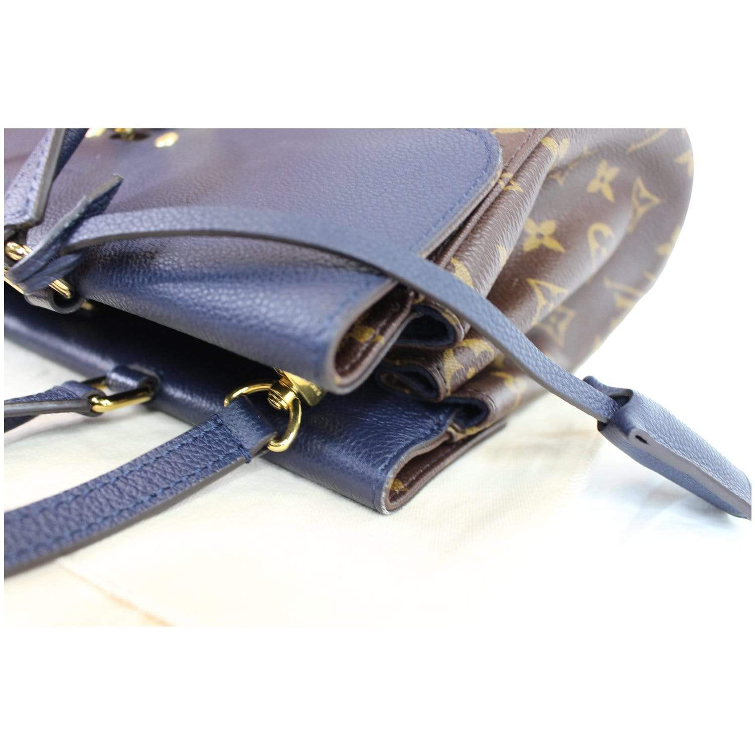 Louis Vuitton shoulder bag monogram canvas, havana brown smooth leather  SR1021