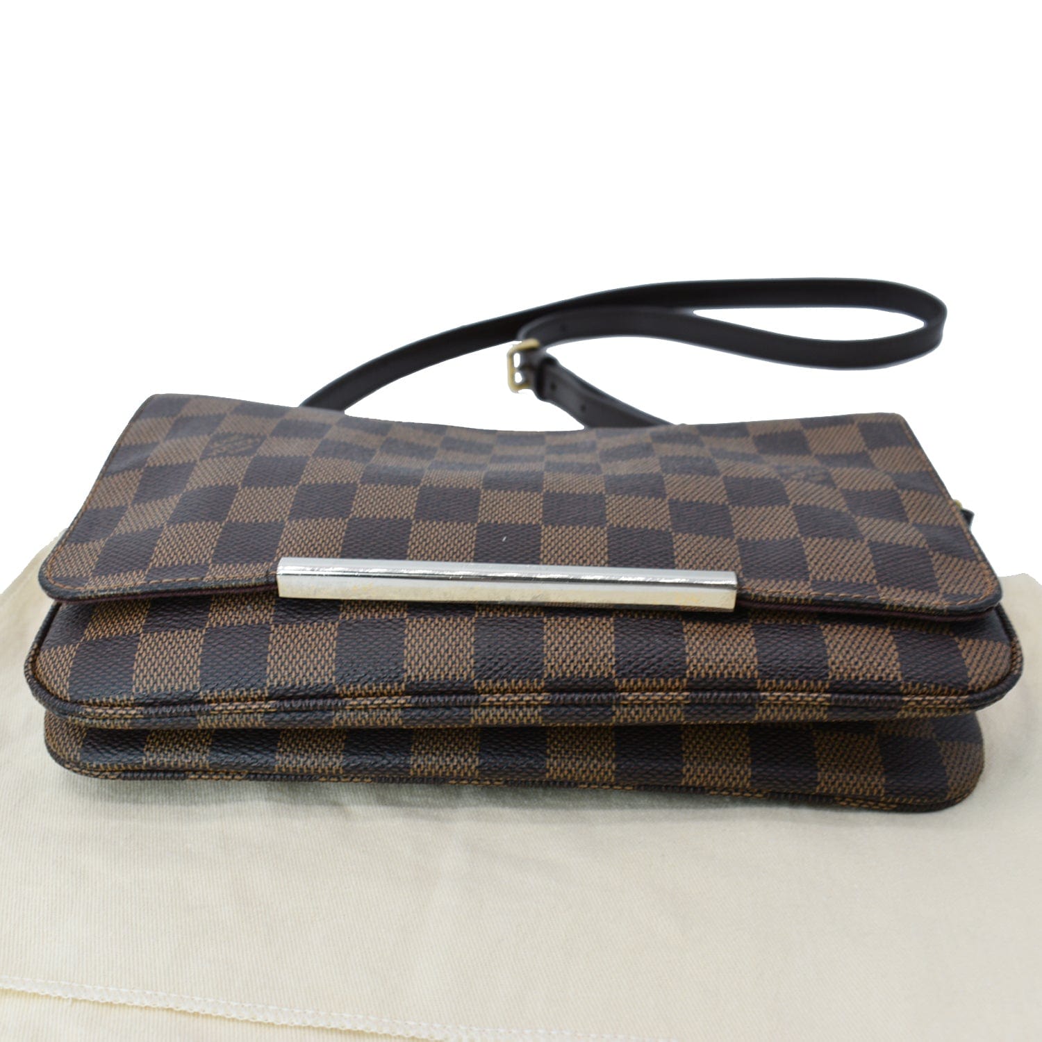 Louis Vuitton Damier Ebene Hoxton PM Shoulder Bag (SHF-18333) – LuxeDH