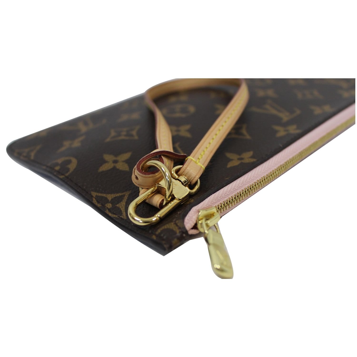 Louis Vuitton Escale Pouch Pochette Pink from Neverfull MM, New, Wristlet  Strap