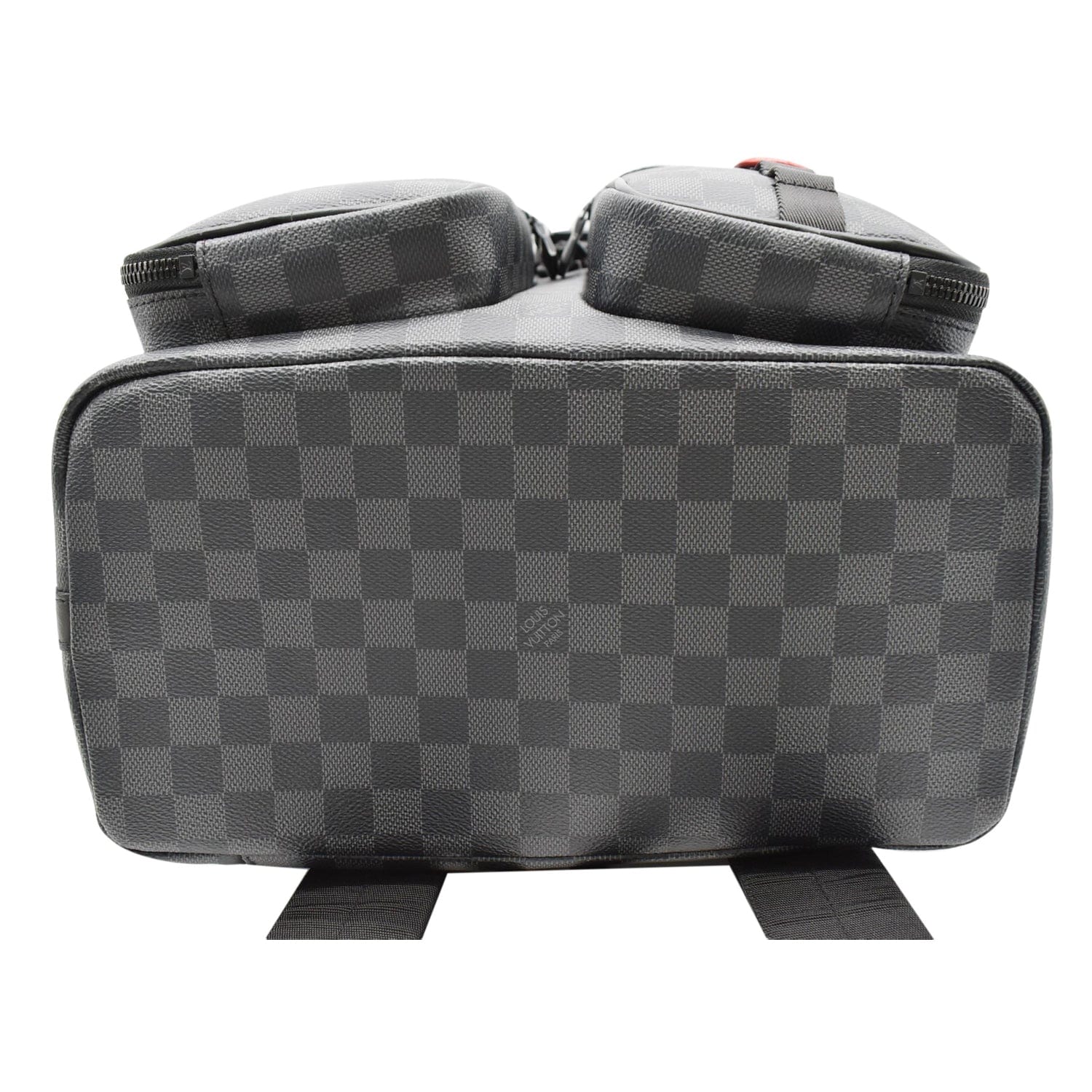 Louis Vuitton LV Unisex Utility Backpack Damier Graphite Coated