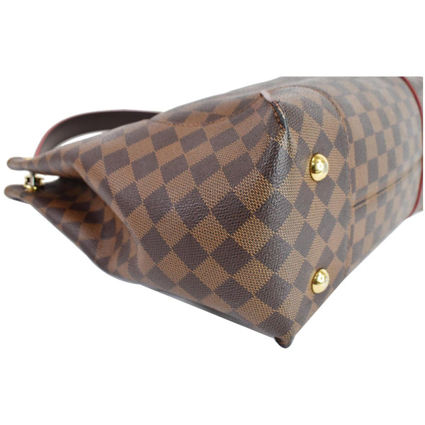 LOUIS VUITTON Caissa Damier Ebene Hobo Bag Brown