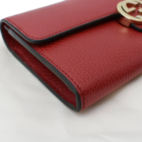 Gucci GG Interlocking Continental Leather Wallet - DDH