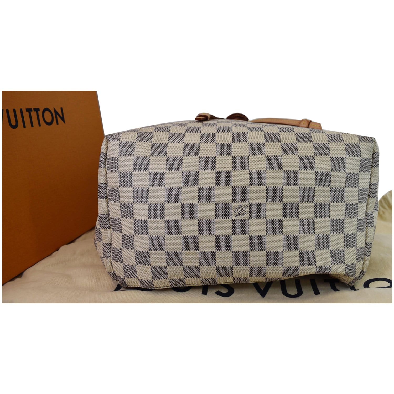 Louis Vuitton Damier Azur Sperone Backpack (SHF-4f0xqS) – LuxeDH