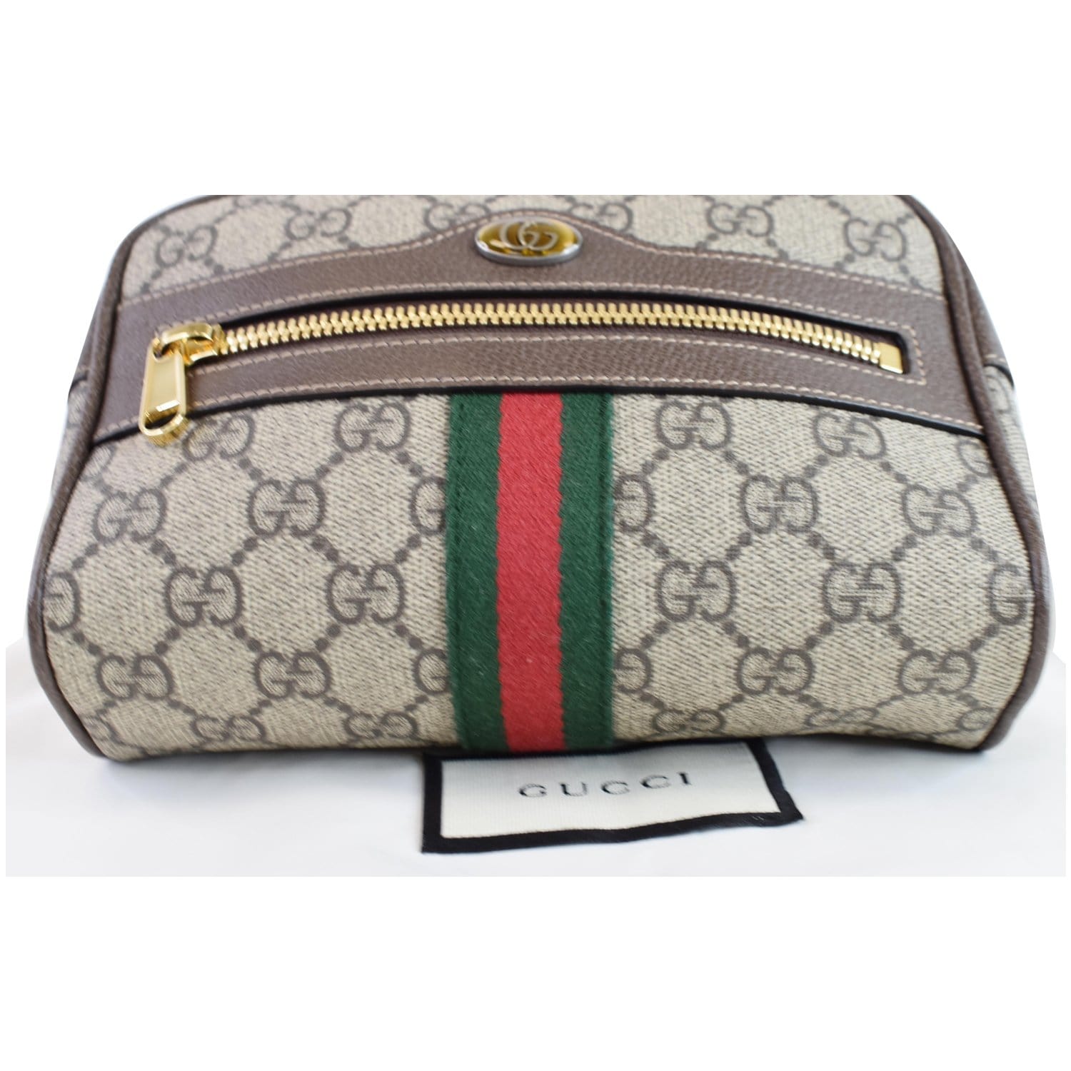 Gucci - Ophidia Belt Bag - Women - Canvas - 110 - Brown