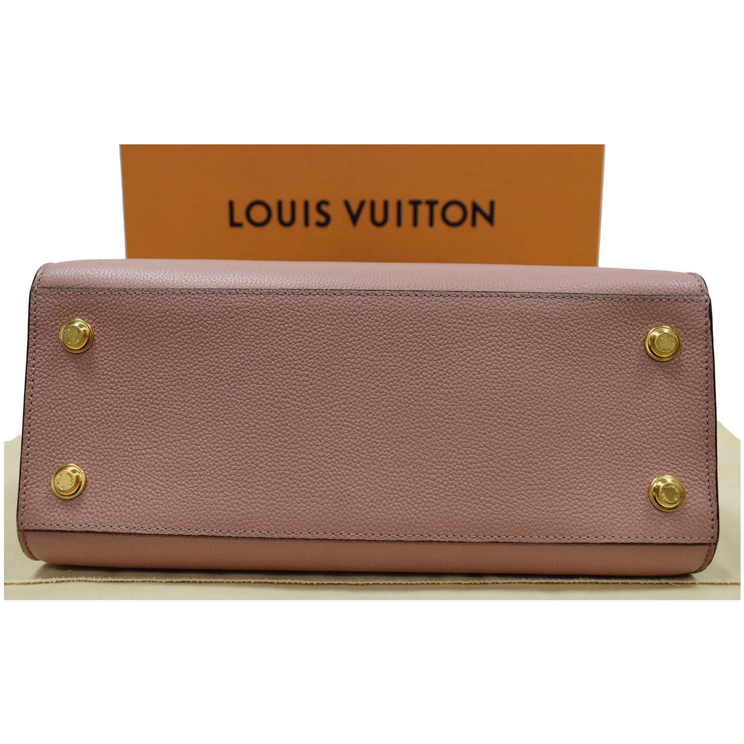 Louis Vuitton City Steamer MM Taurillon leather