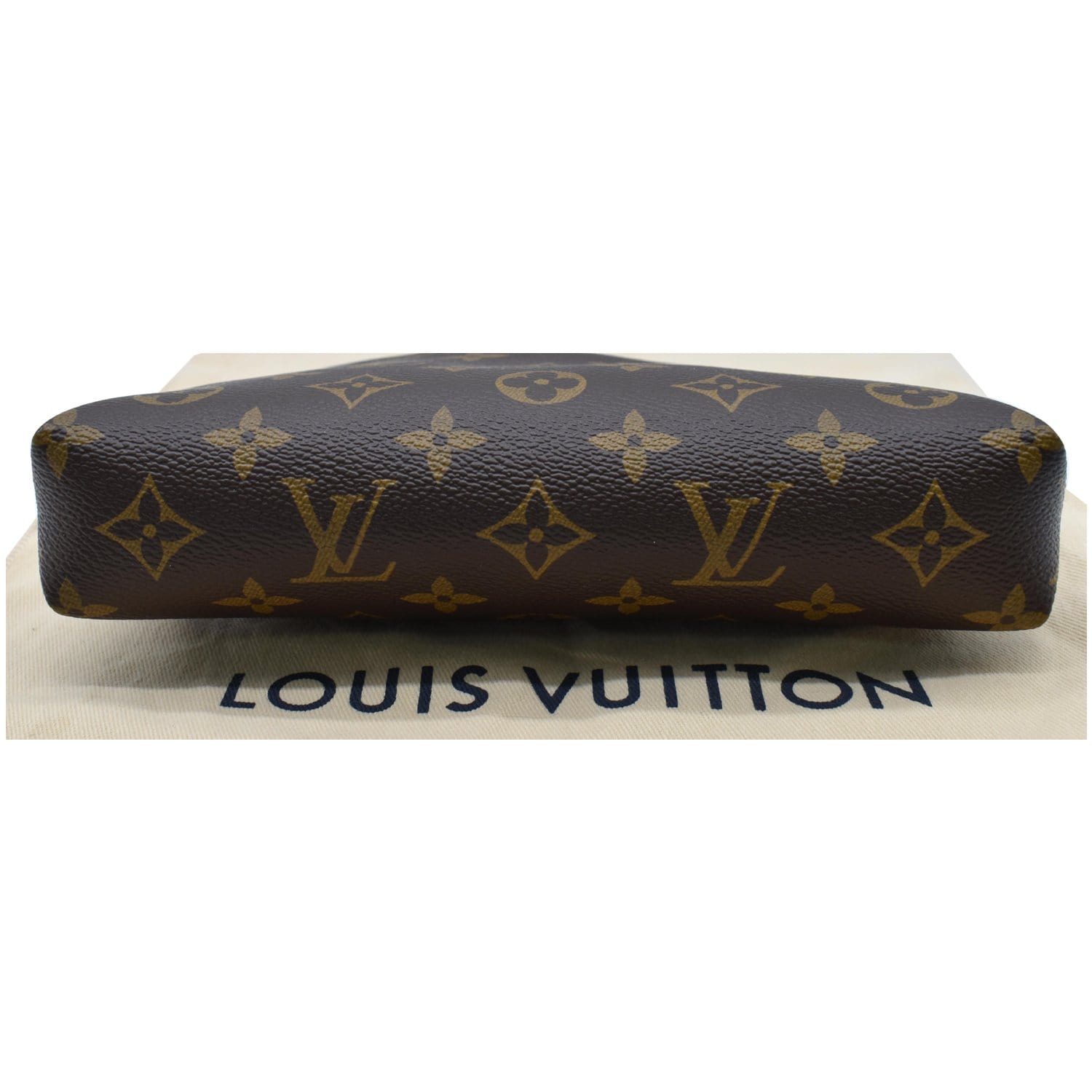 Louis Vuitton Pallas Clutch Monogram Canvas Brown 2239281