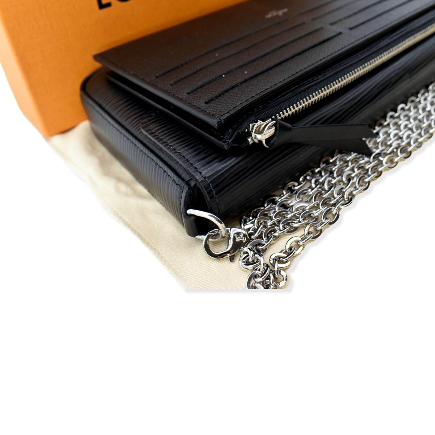 Louis Vuitton Epi Pochette Félicie w/ Insert - Black Crossbody Bags,  Handbags - LOU792087