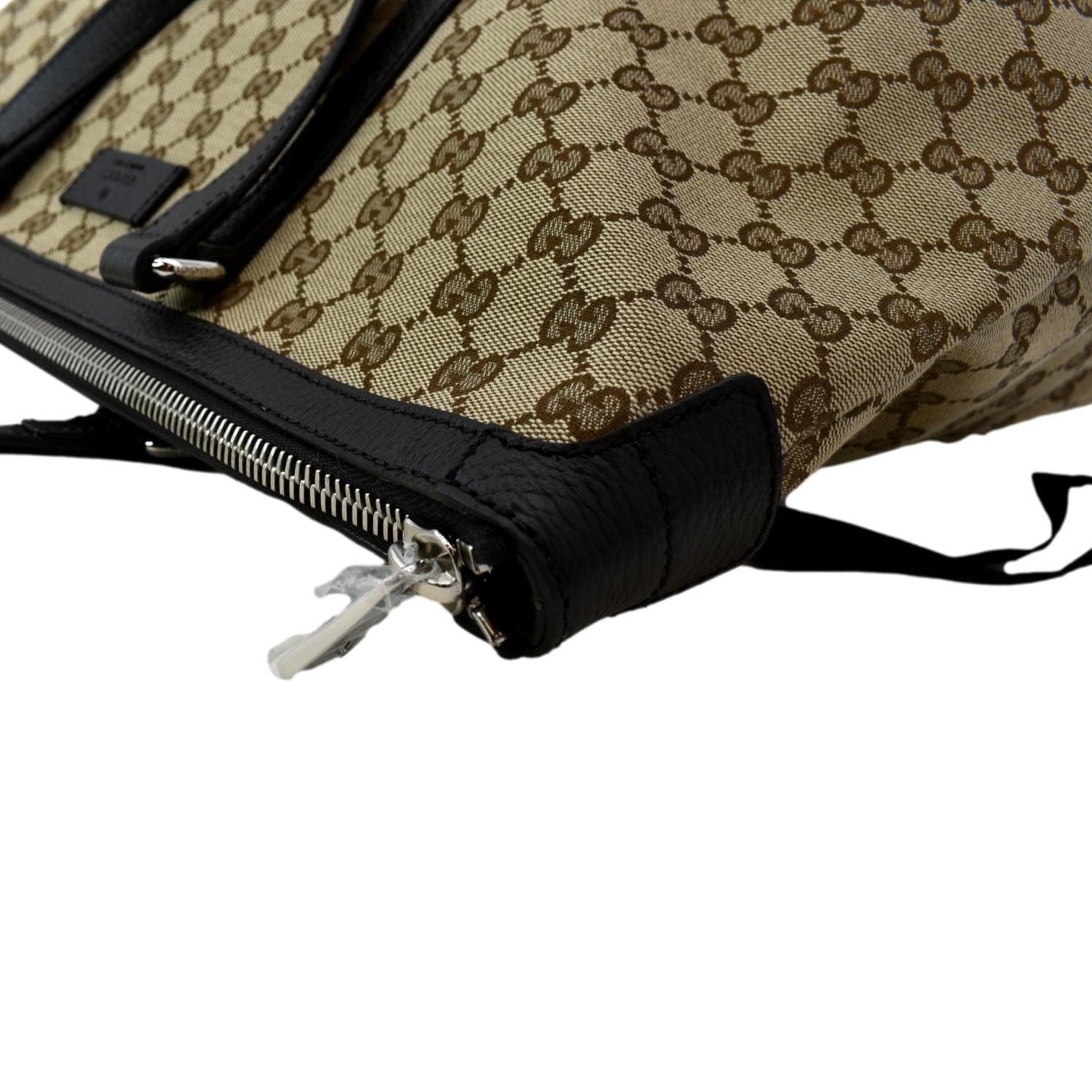 Gucci Beige/Ebony GG Canvas Carryall Duffle Bag Gucci