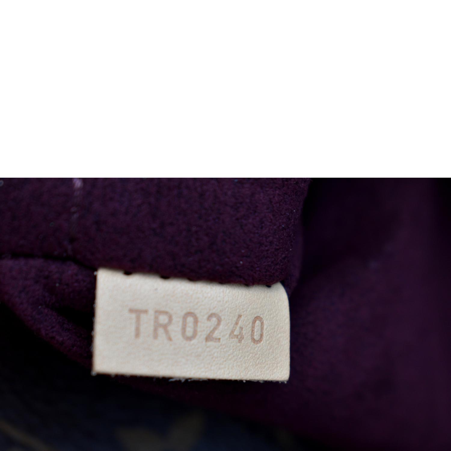 Louis Vuitton Monogram Montaigne MM Brown Cloth ref.591027 - Joli