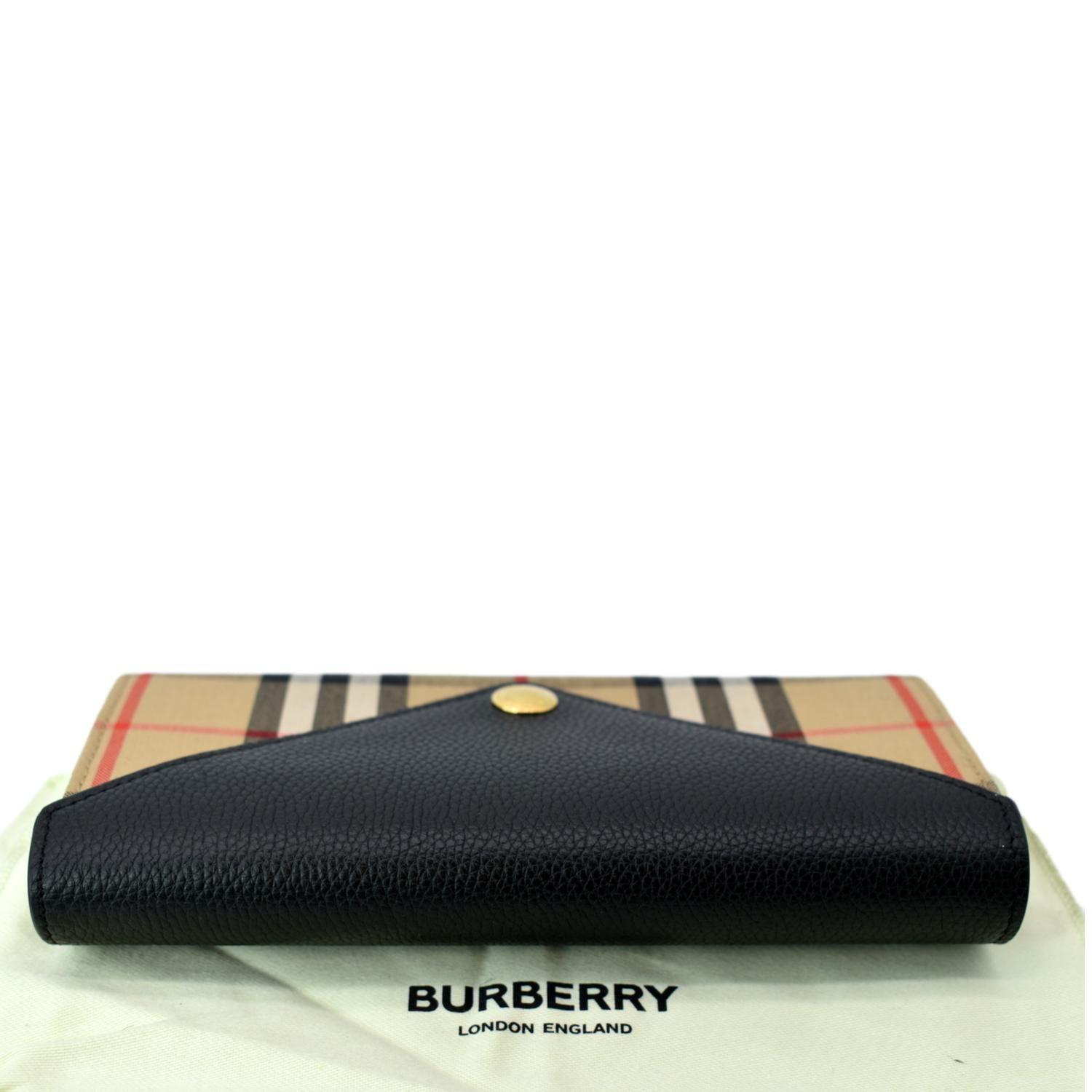 Vintage Burberry Leather Wallet 