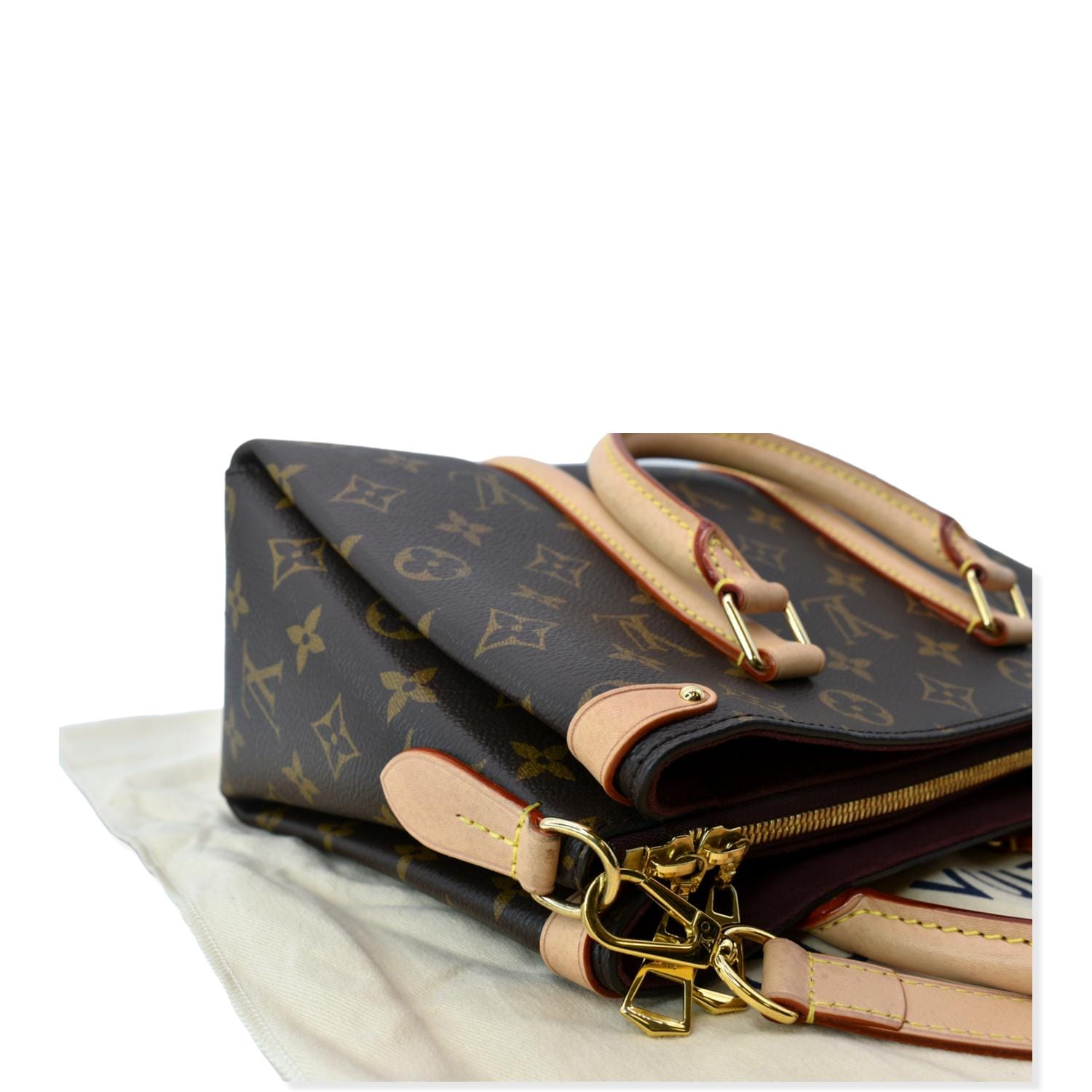 Louis Vuitton Soufflot BB Tote Small Satchel Crossbody Monogram Canvas –  Gaby's Bags