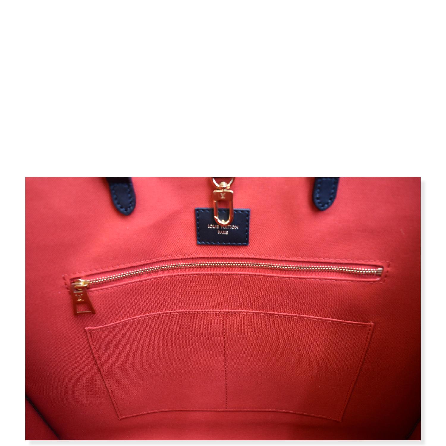 LOUIS VUITTON Onthego Size PM Red M46373 Monogram Reverse Canvas– GALLERY  RARE Global Online Store