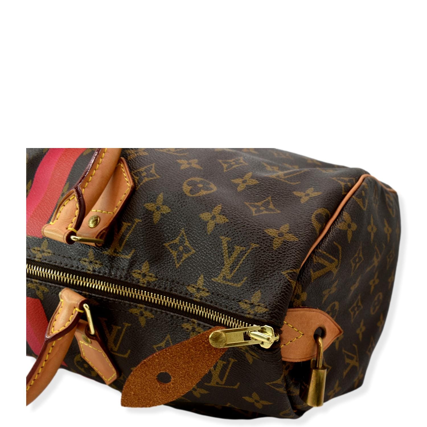Louis Vuitton 2013 Monogram Canvas Speedy 30 Bag For Sale at