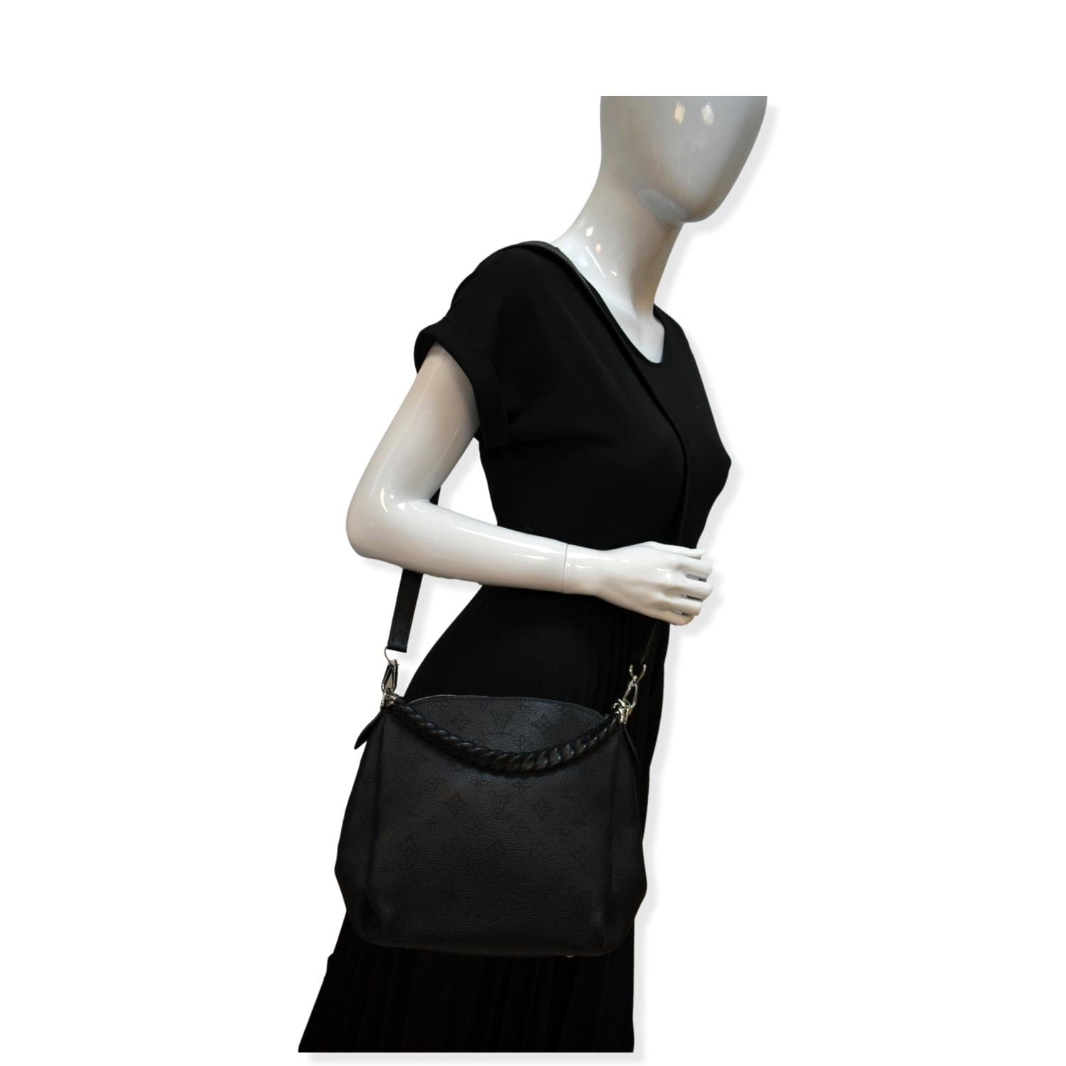 Louis Vuitton Vintage - Mahina Babylone PM Bag - Black - Leather