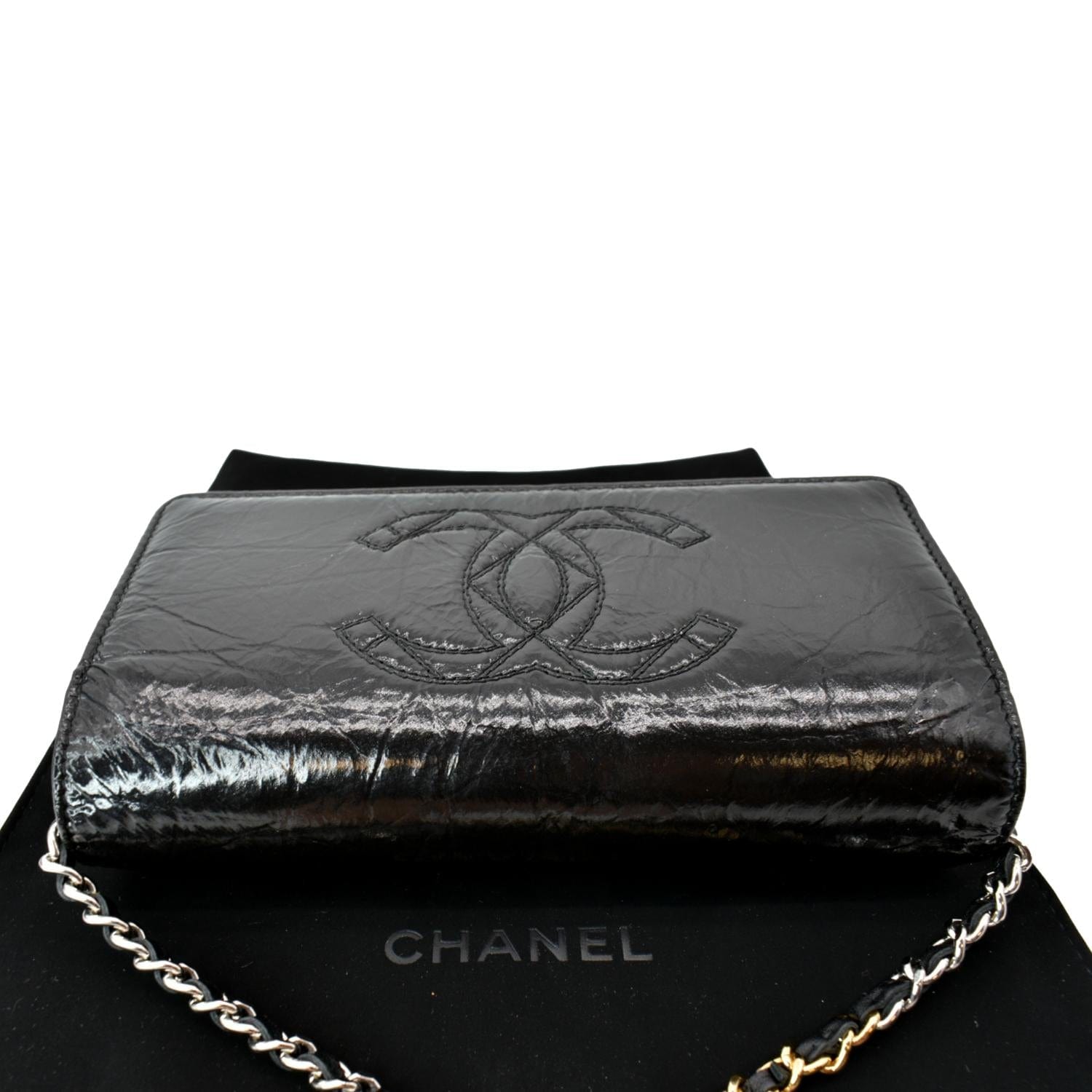 Patent leather wallet Chanel Black in Patent leather - 33169675