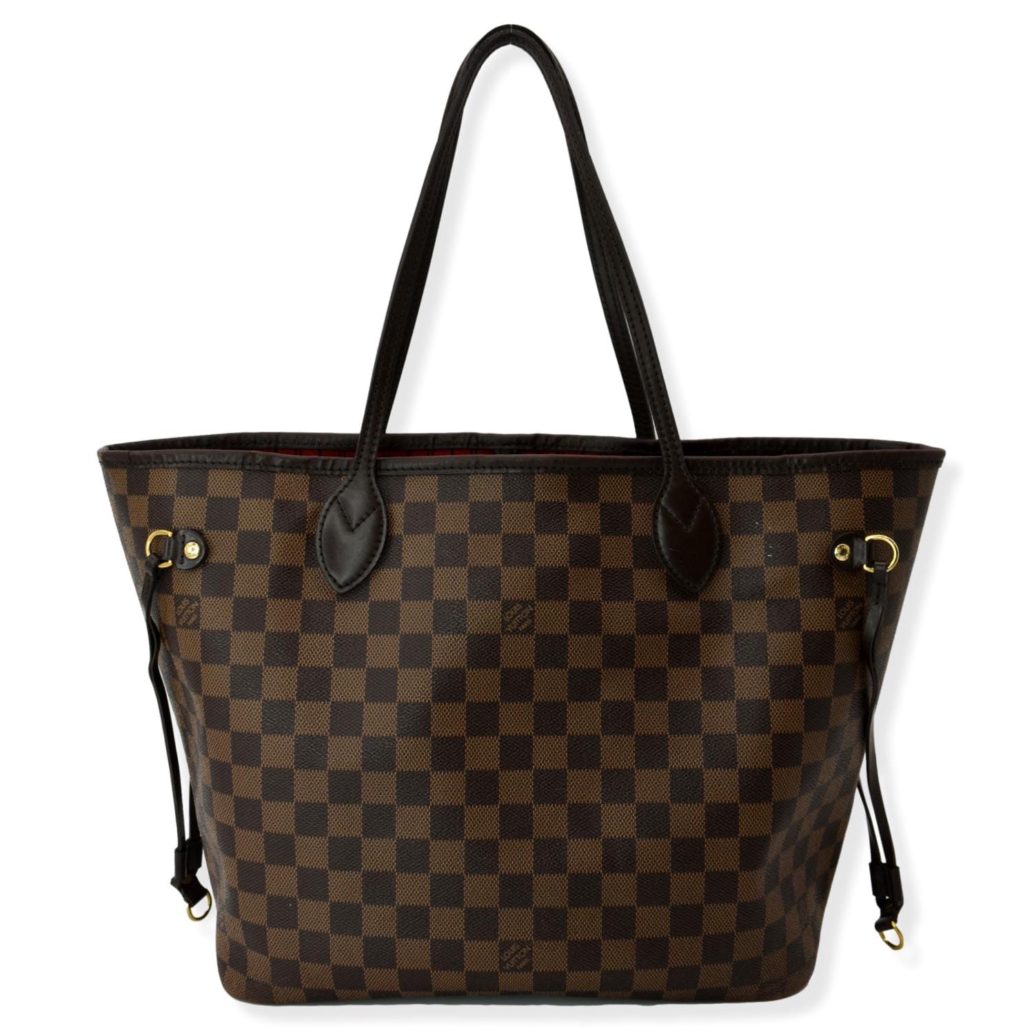 Authentic Louis Vuitton Damier Neverfull MM Shoulder Tote Bag N51105 LV  3811D