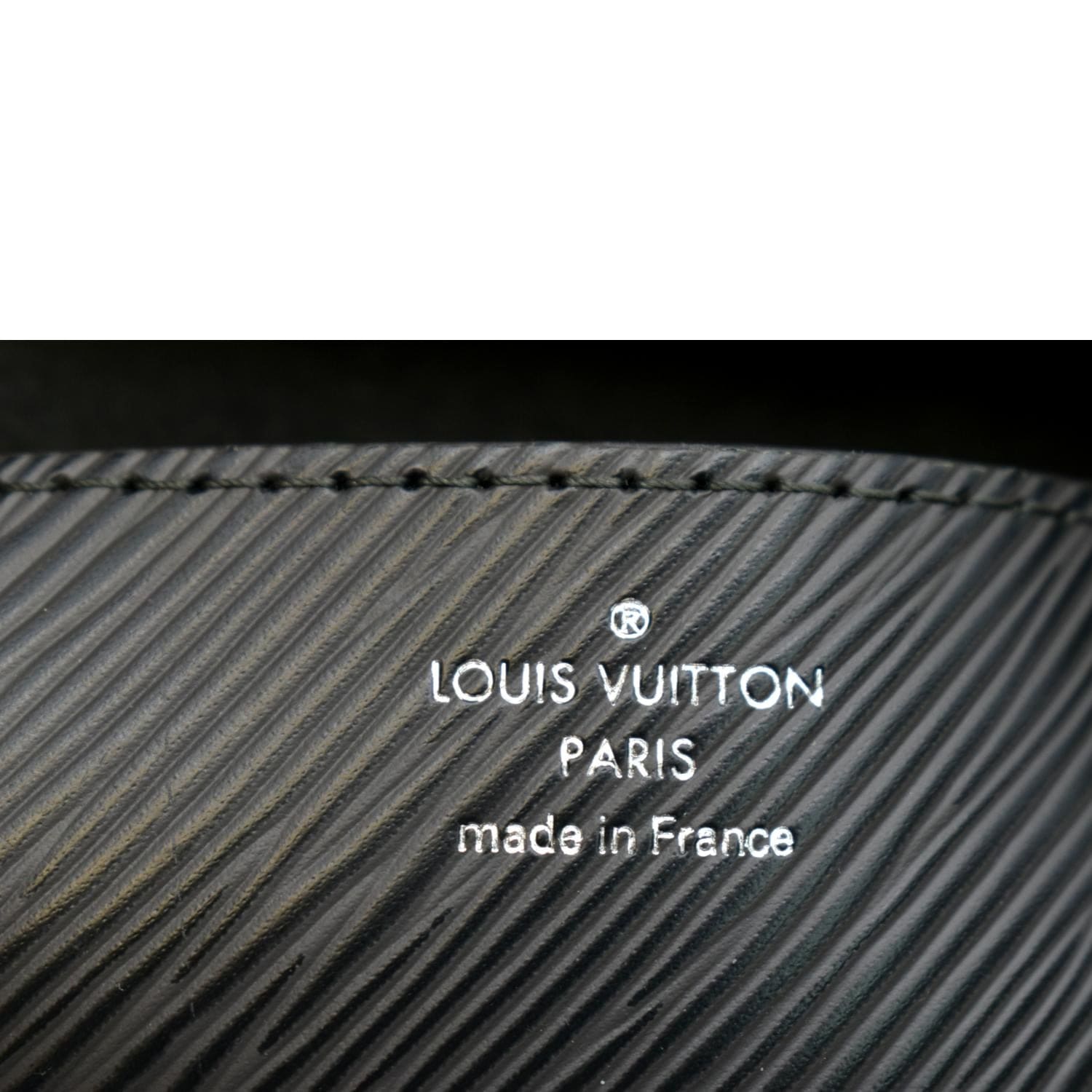 LOUIS VUITTON Epi Twist Shoulder Bag MM Black 1220517