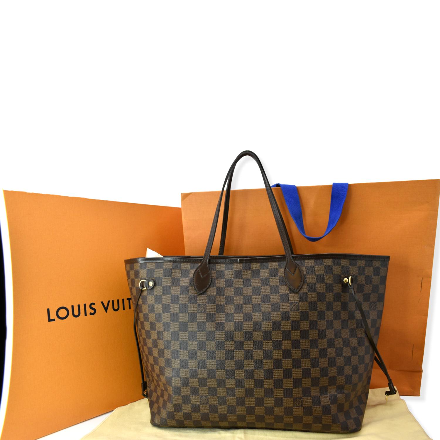 PRELOVED Louis Vuitton Damier Ebene Neverfull GM Tote Bag SD4127 06142 –  KimmieBBags LLC