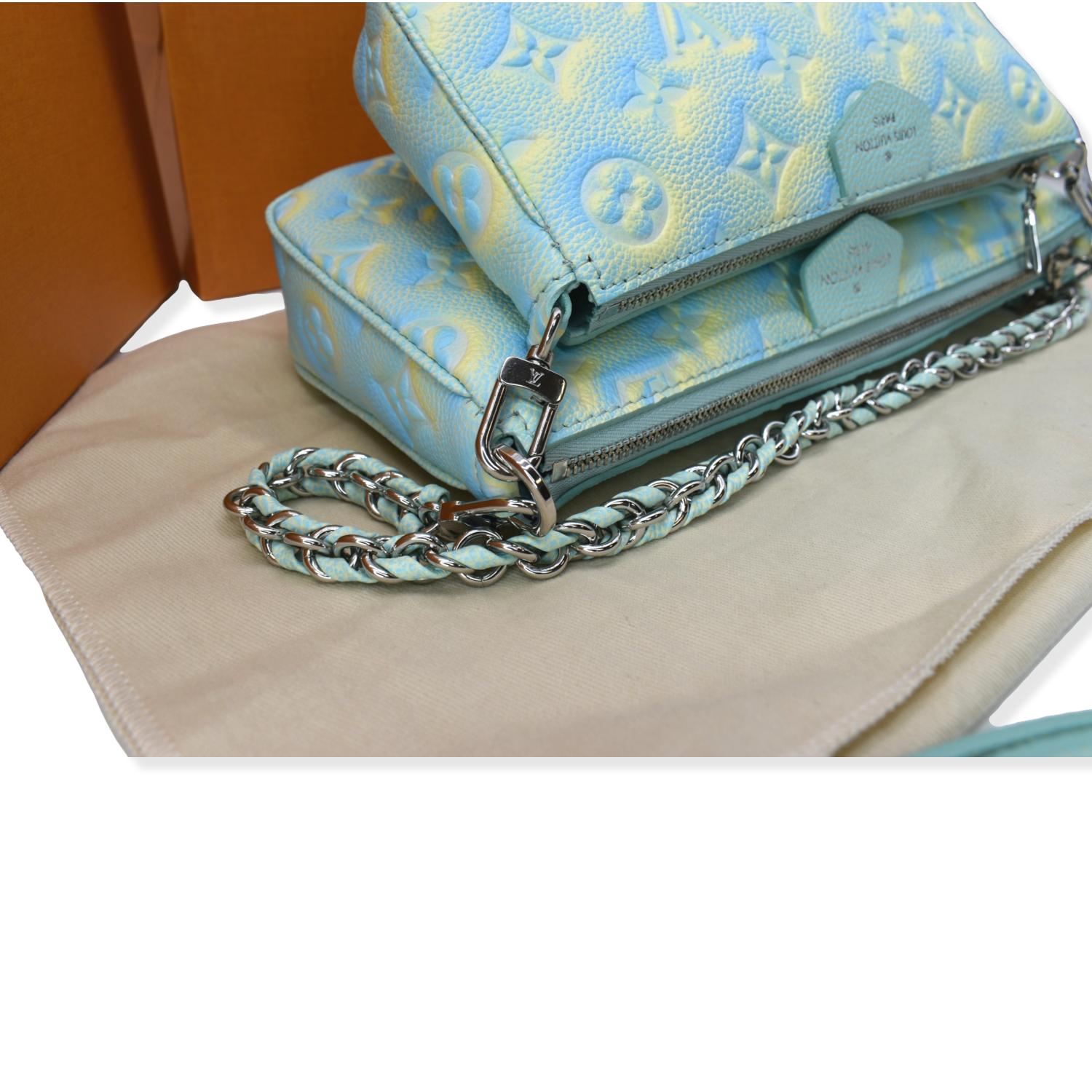 Louis Vuitton Multi-Pochette Accessoires Shoulder Strap & Coin Purse - Green  Bag Accessories, Accessories - LOU803042