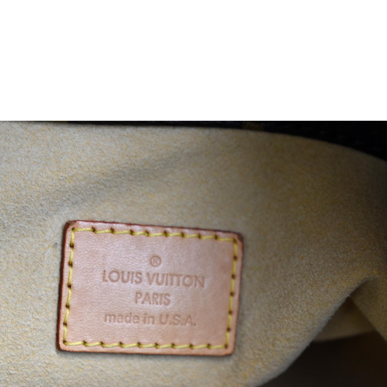 Bolsa hobo Louis Vuitton Artsy MM diseño monogram de lona monogram asas  color rosa y herrajes oro