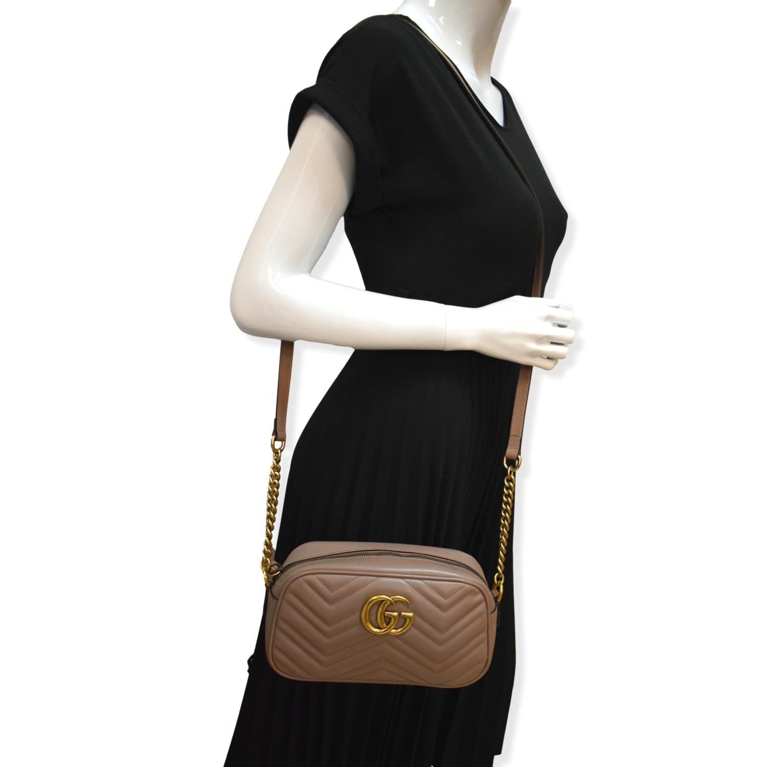 Gucci Gg Marmont Mini Matelasse Leather Crossbody Camera Bag - ShopStyle