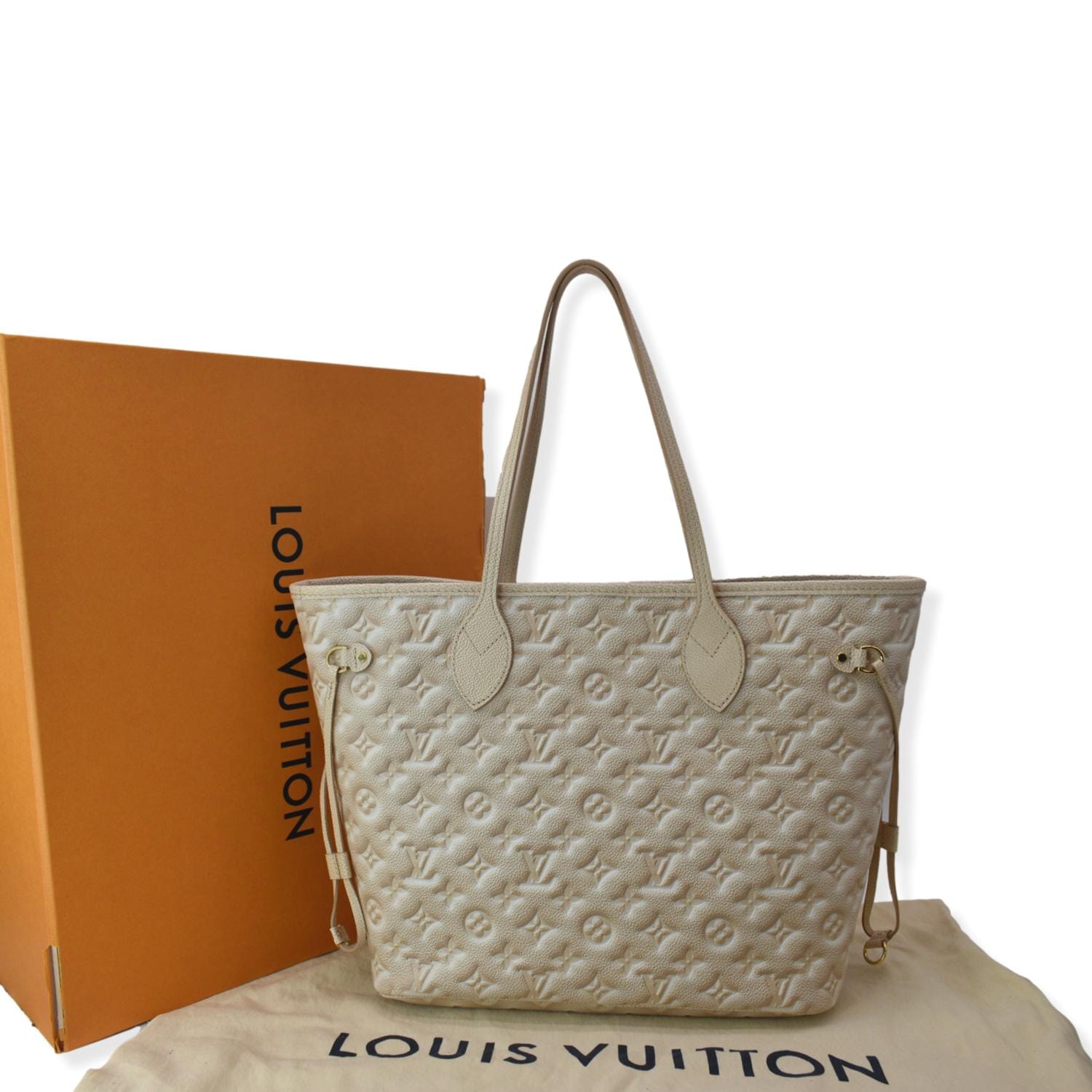 Louis Vuitton Neverfull MM Monogram Beige | MTYCI