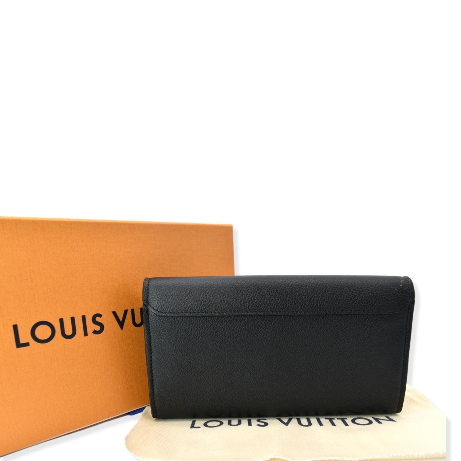 Louis Vuitton Mylockme Compact Wallet in Black