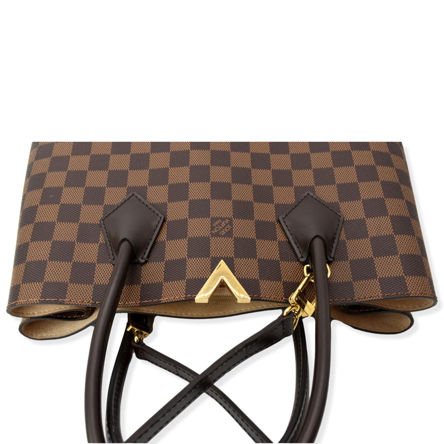 Authentic Louis Vuitton Damier Ebene Kensington Tote/Shoulder Bag – Paris  Station Shop