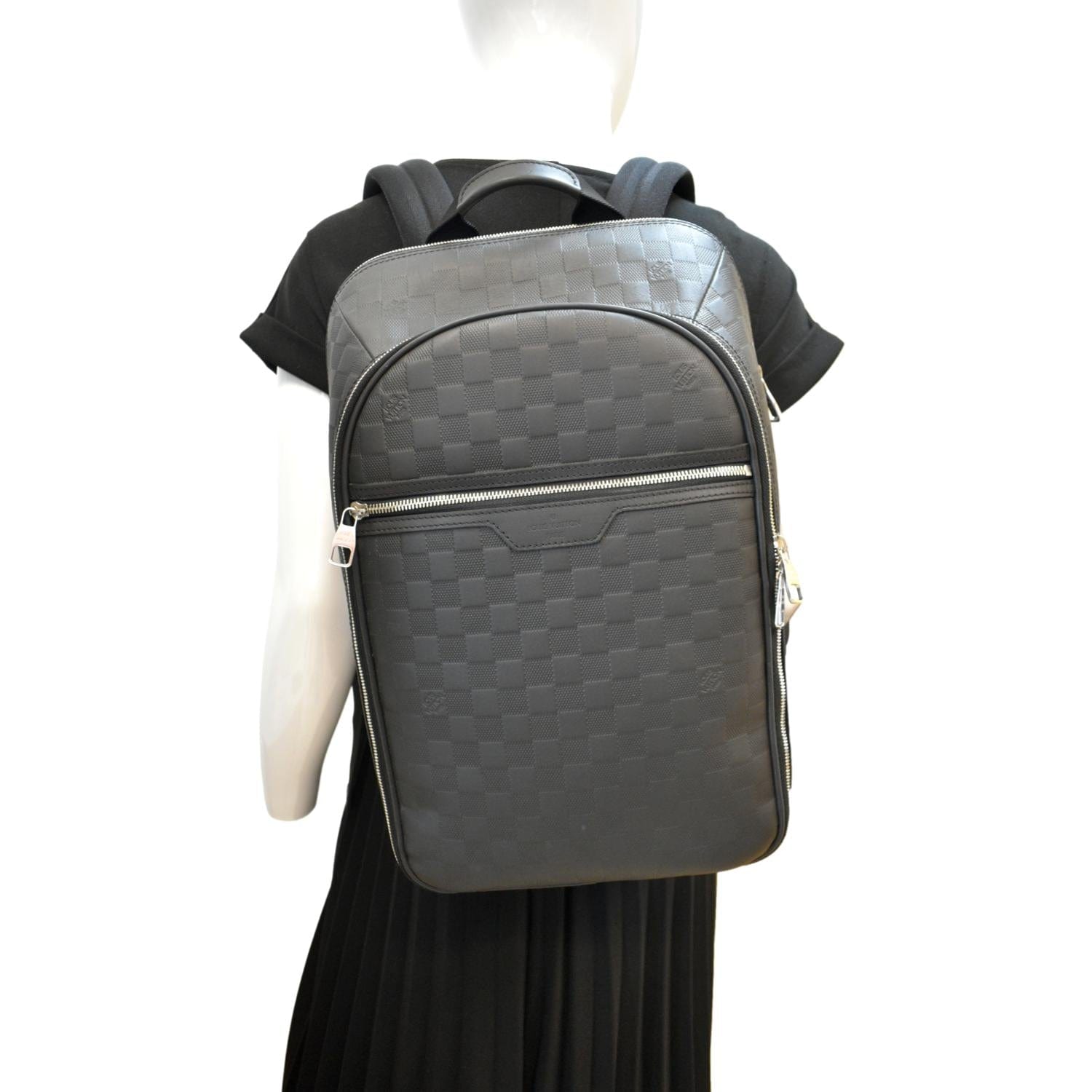 Louis Vuitton Mens Michael NV2 Backpack Damier Infini – Luxe