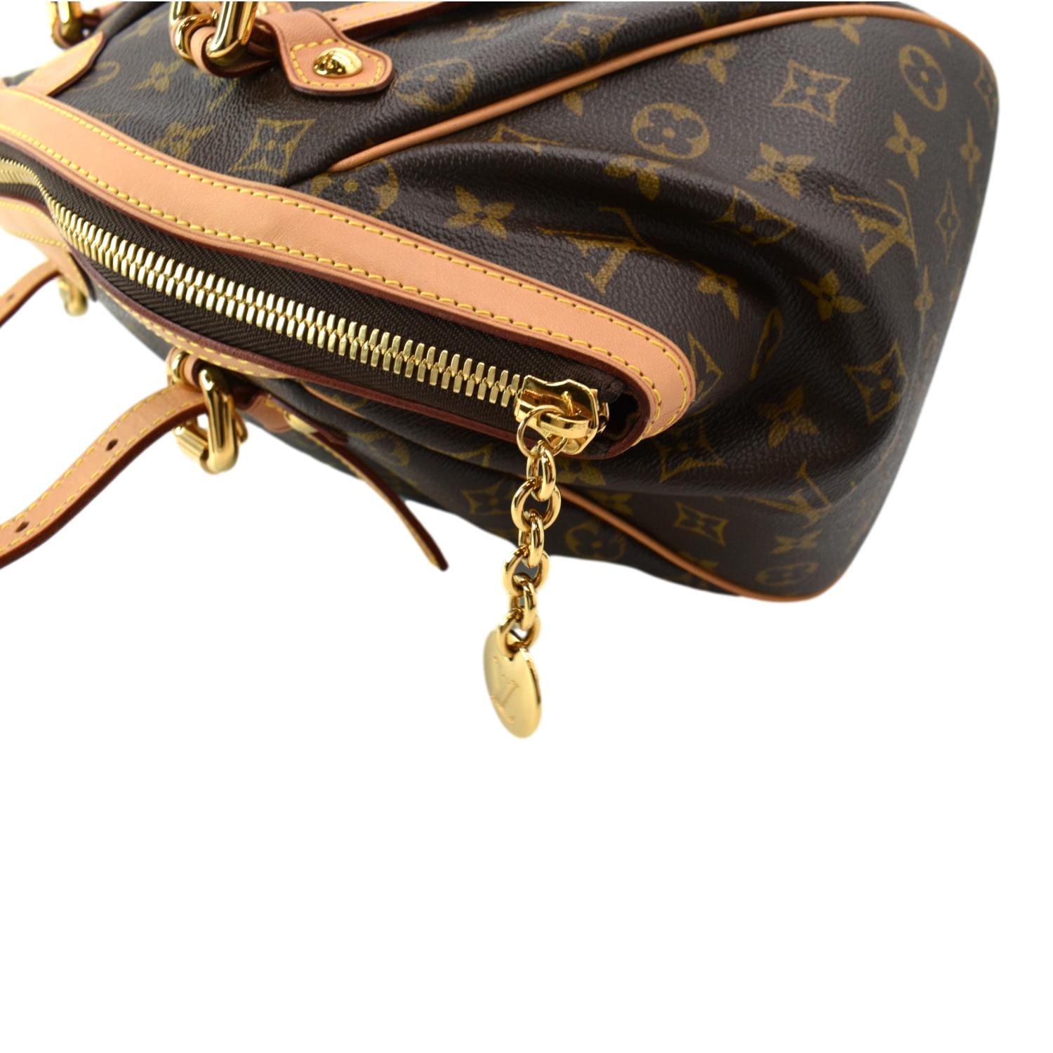 Tivoli leather handbag Louis Vuitton Brown in Leather - 36472305