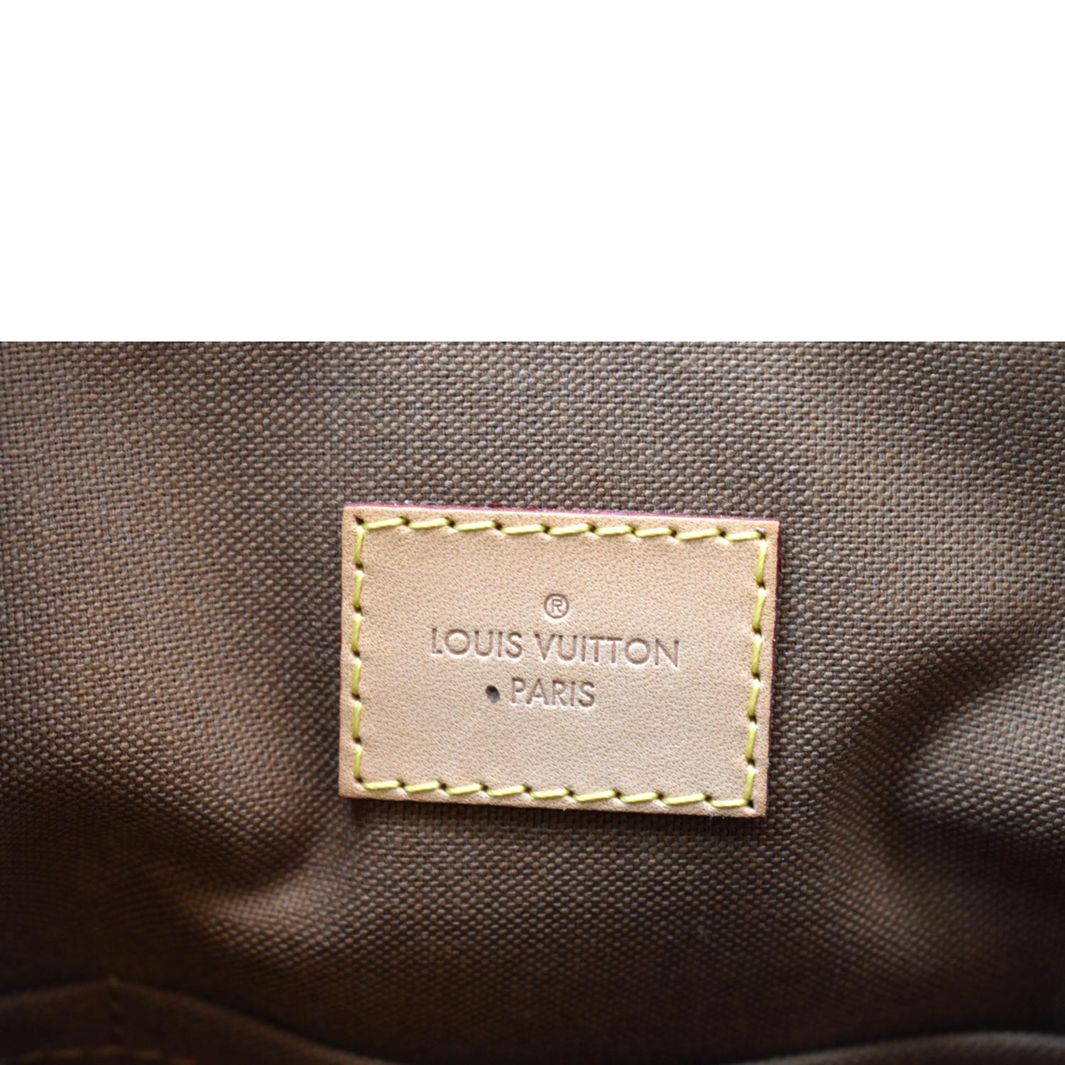 Tivoli leather handbag Louis Vuitton Brown in Leather - 35132410