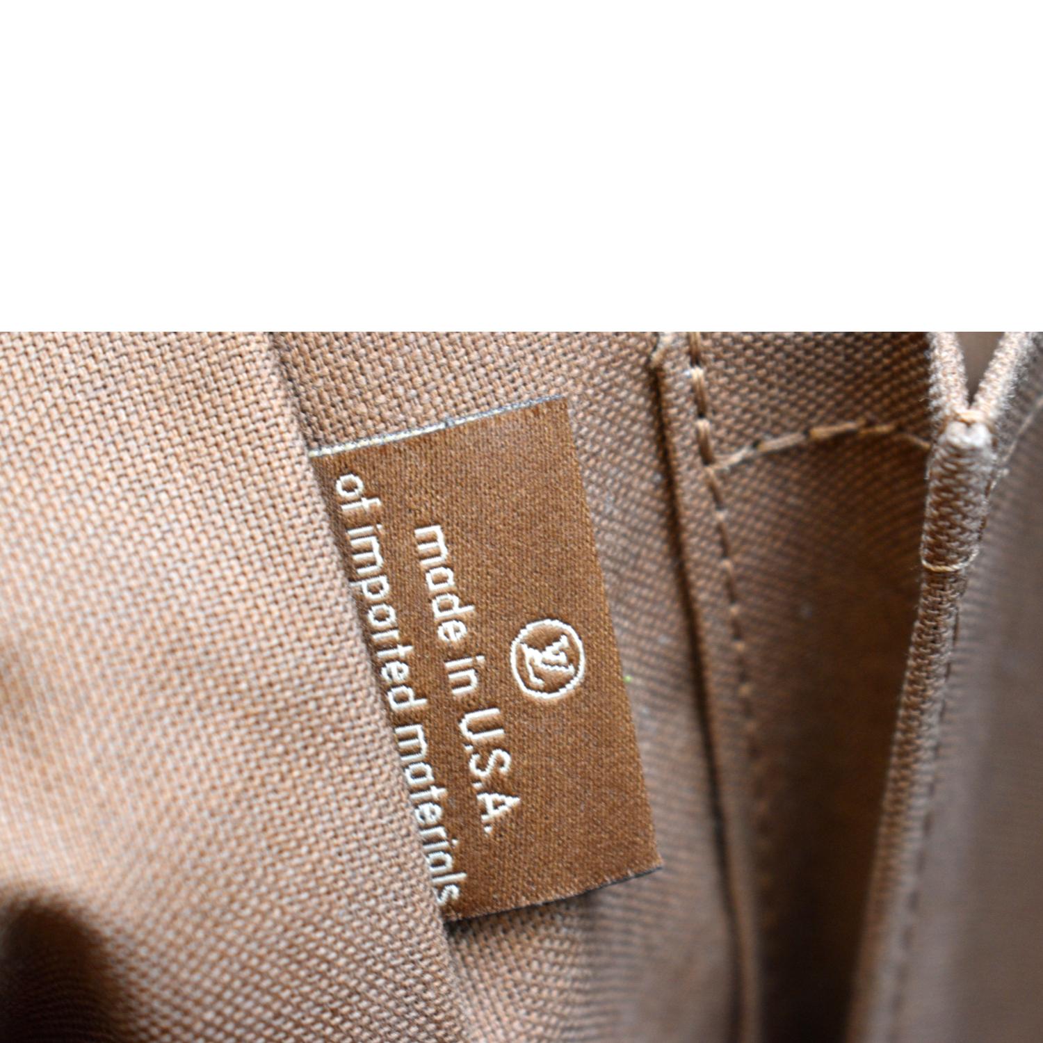 Tivoli leather handbag Louis Vuitton Brown in Leather - 36024337