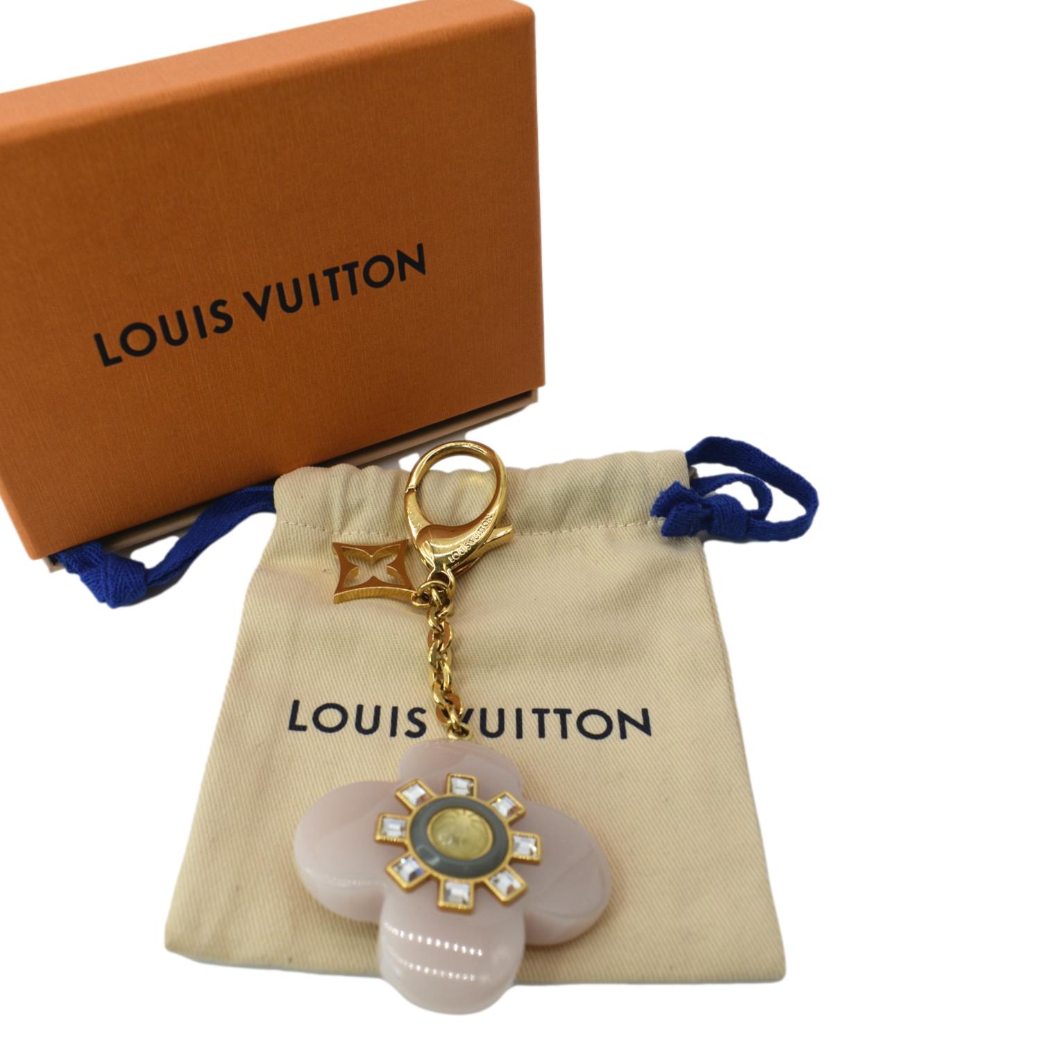 Louis Vuitton Clochette Key Bell Holder Monogram Eclipse Canvas