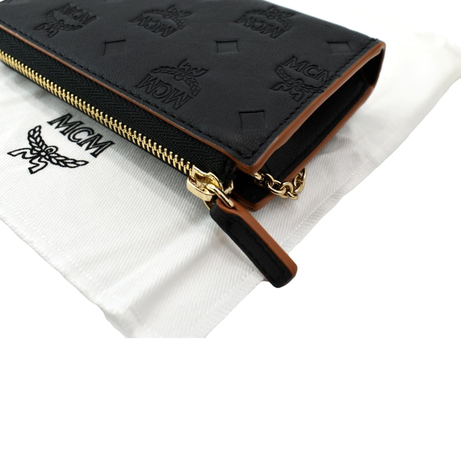 Leather wallet MCM Black in Leather - 36739531