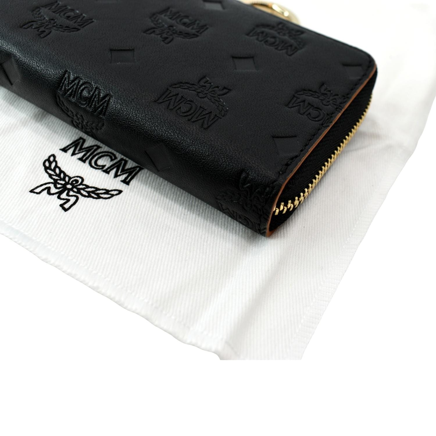 LOUIS VUITTON Monogram Embossed Zippy Wallet, Black – Past & Present  Boutique