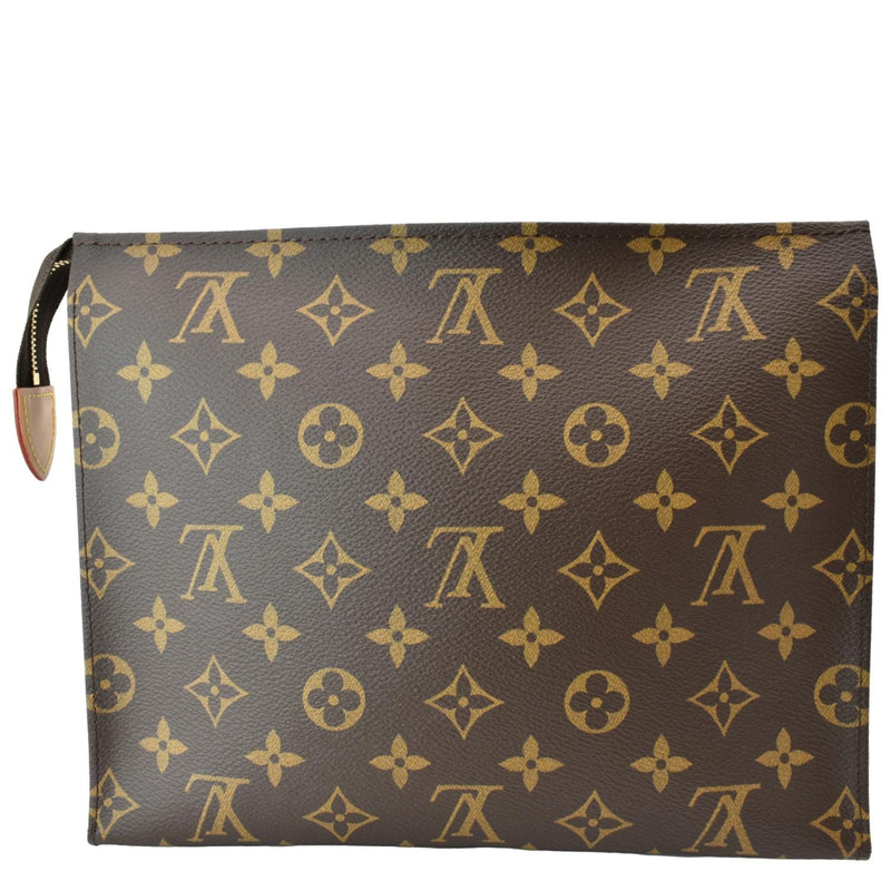 Louis Vuitton Brown Monogram Coated Canvas Toiletry Pouch 26 Gold Hardware,  2011 Available For Immediate Sale At Sotheby's