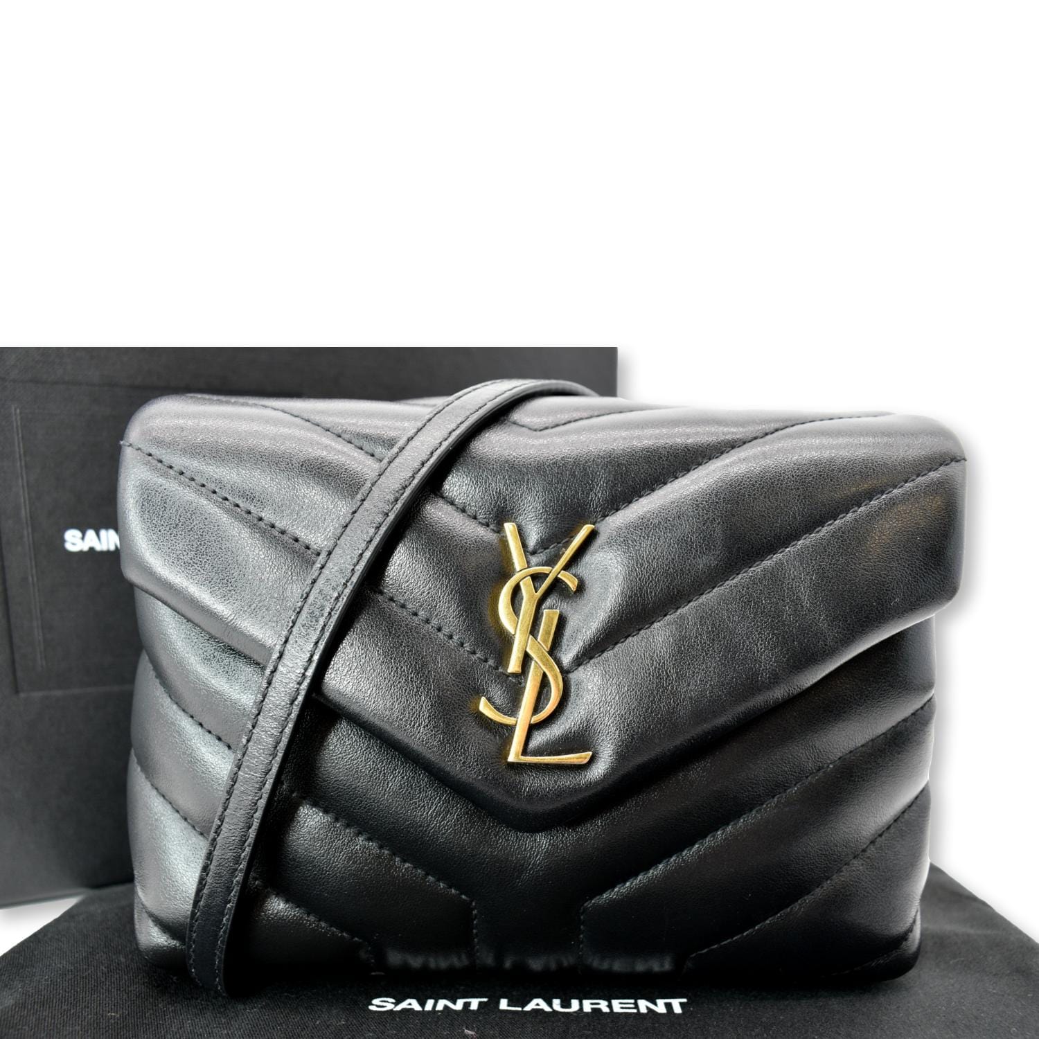 Saint Laurent Loulou Small leather shoulder bag - ShopStyle