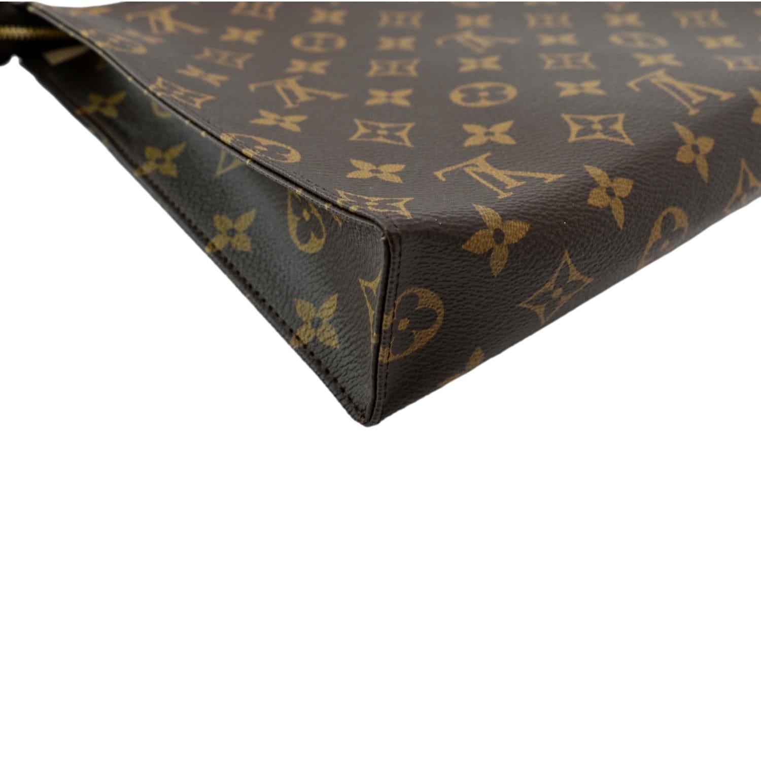 Louis Vuitton Discontinued Monogram Toiletry Pouch 26 Cosmetic Case 1224lv40