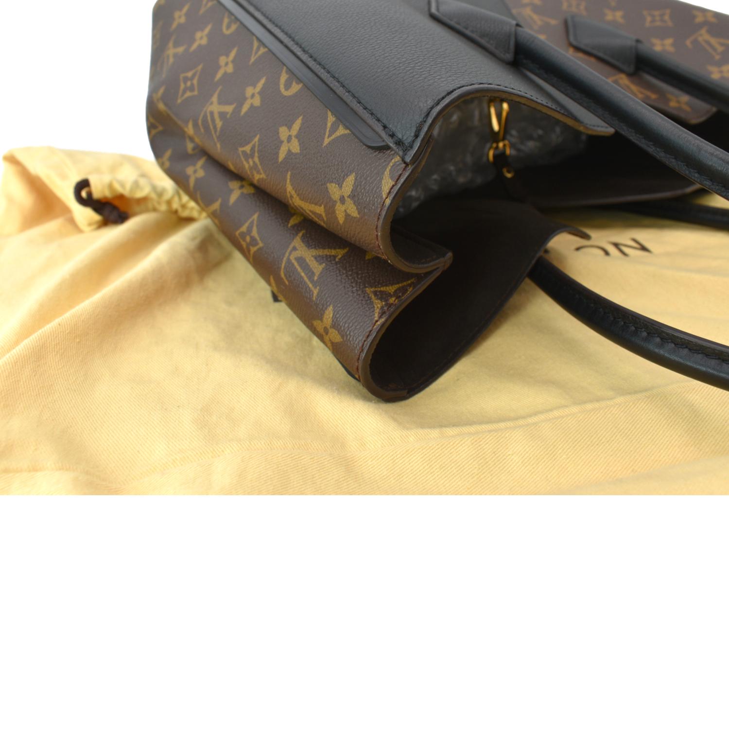 Kimono leather tote Louis Vuitton Burgundy in Leather - 33122372