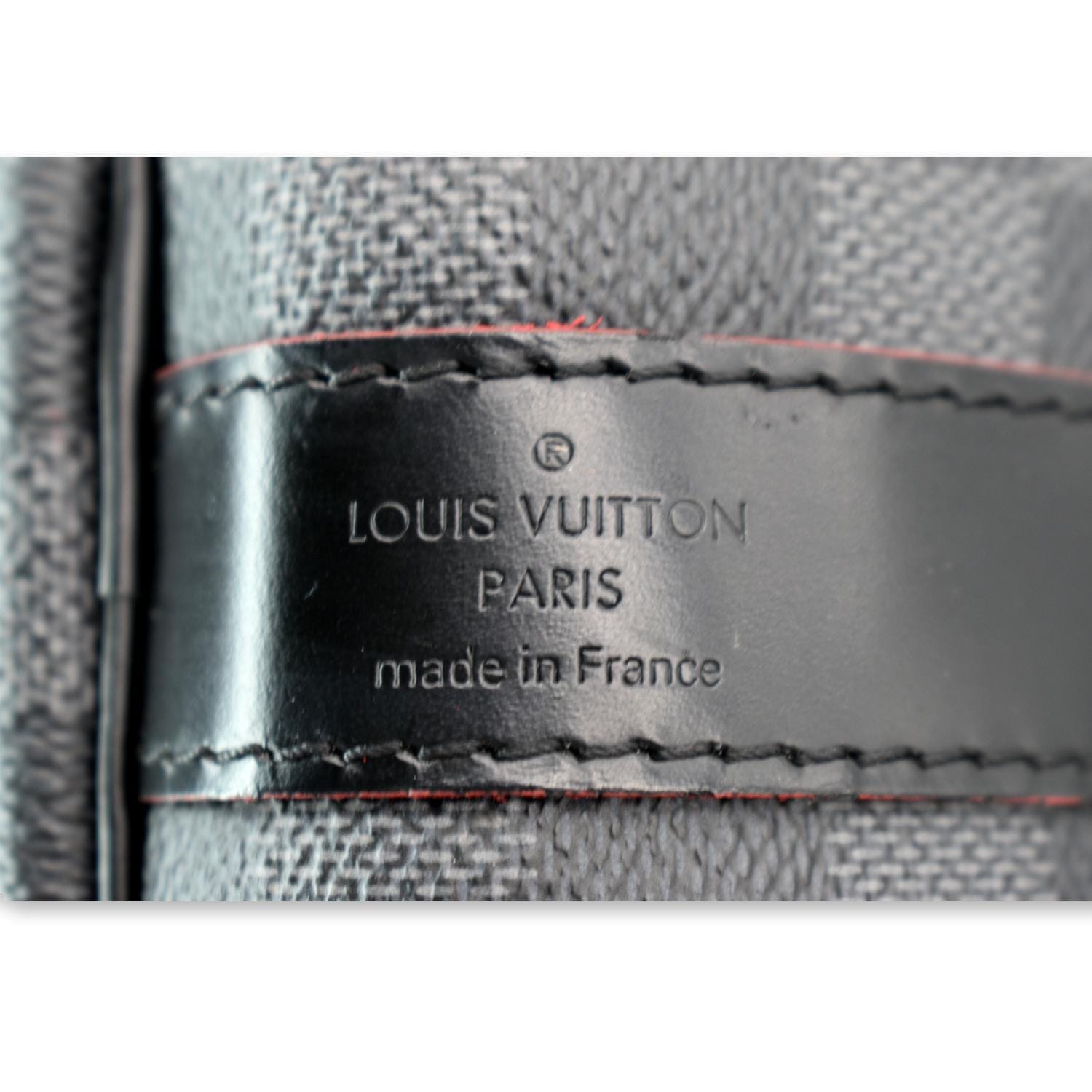 Louis Vuitton Damier Graphite Keepall Bandouliere 55 Boston Duffle Strap  66lk84