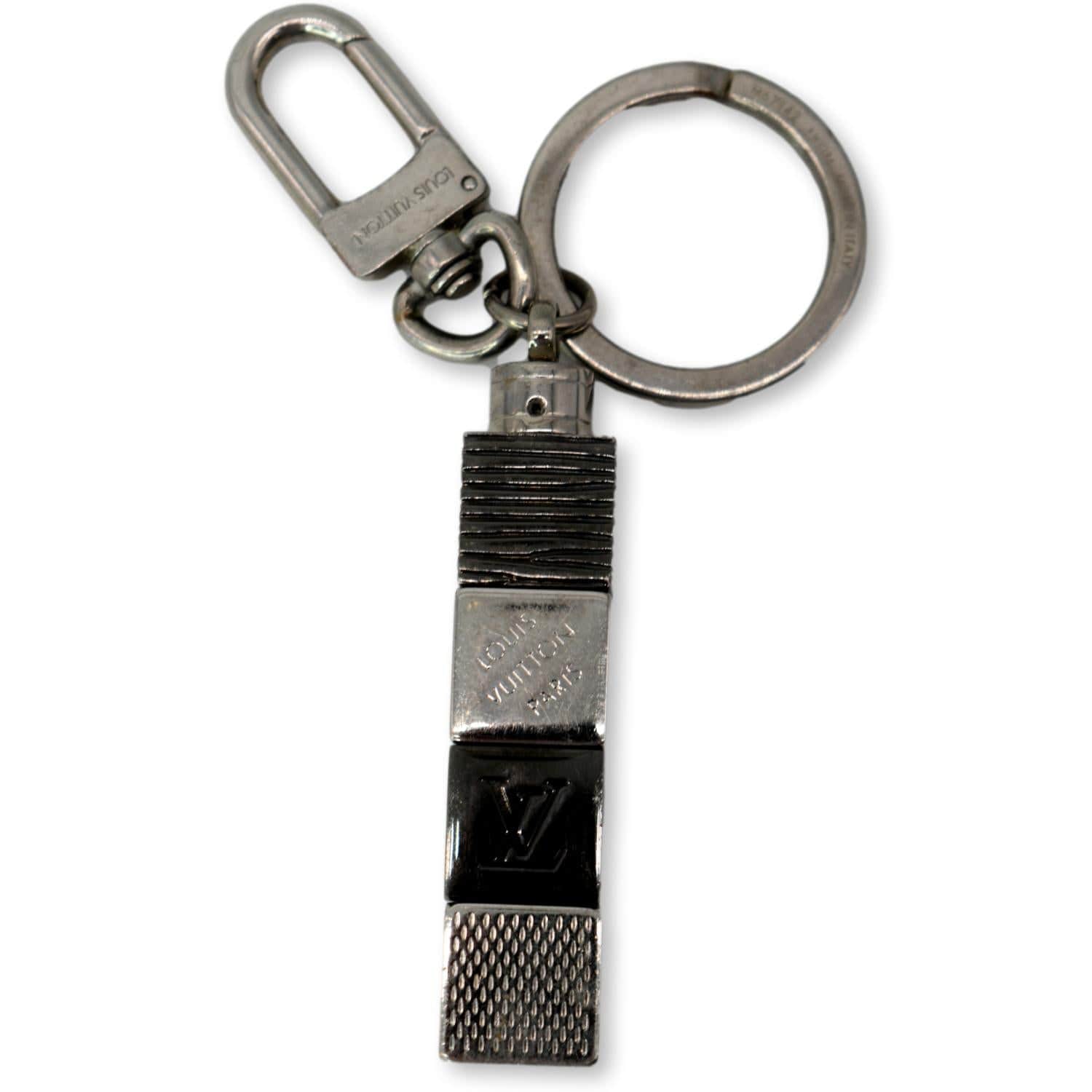 LOUIS VUITTON Porte Cles Fun Face Lion Bag Charm Key Ring W/Box