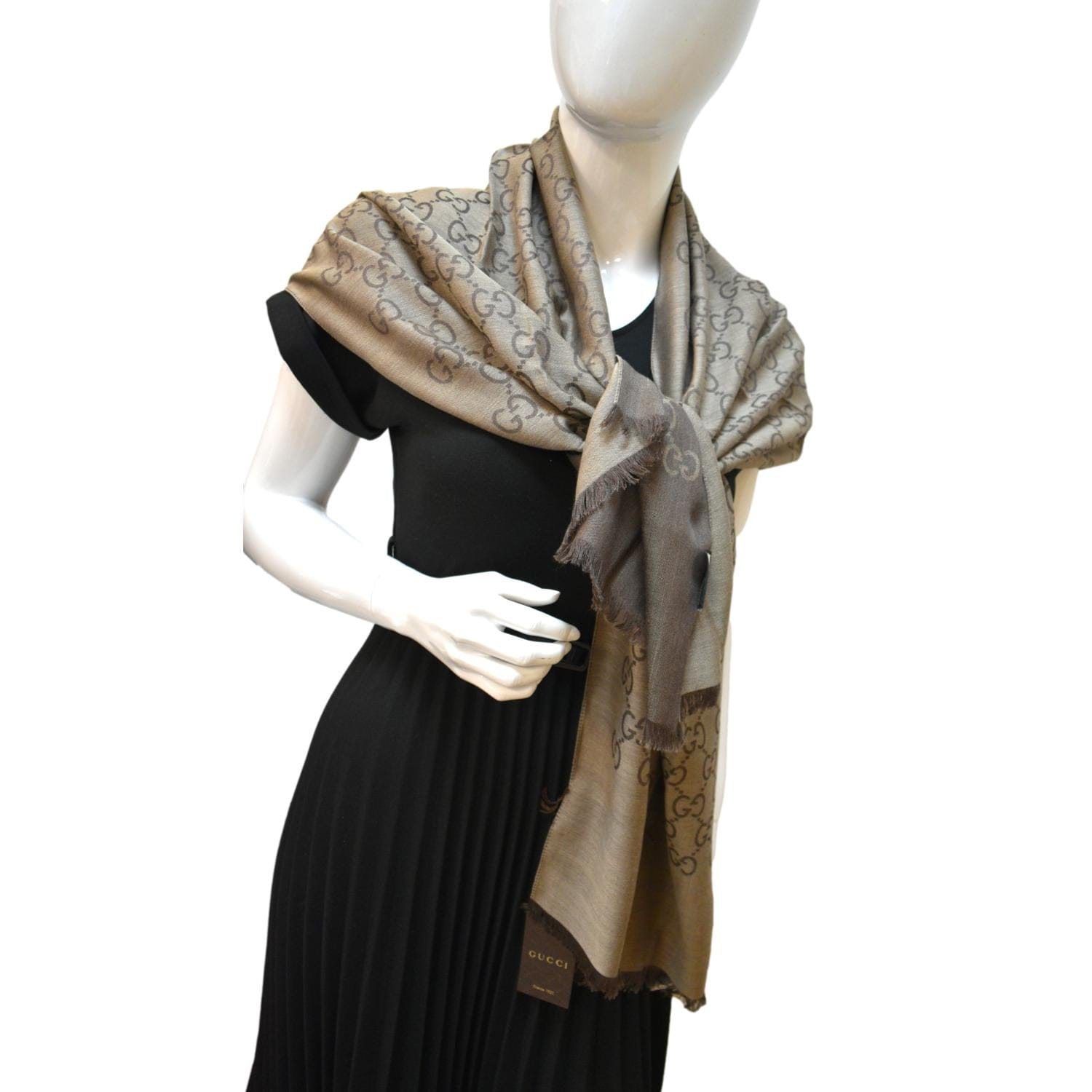 Wool and Silk Scarf