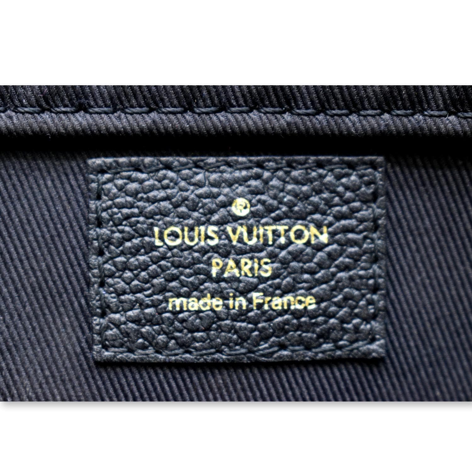 Louis Vuitton Papyrus Creme Monogram Empreinte Leather Sully PM Bag at  1stDibs