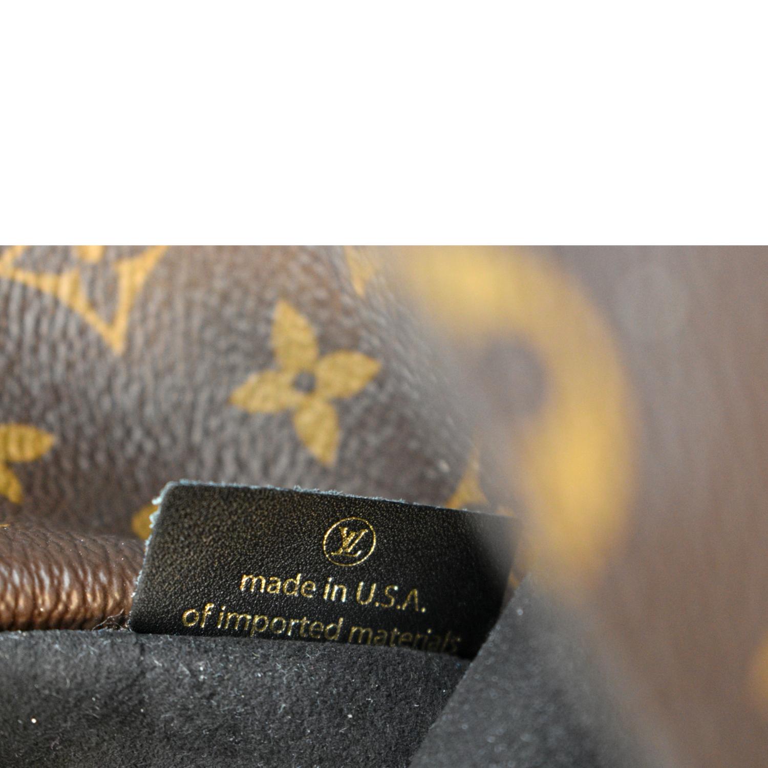 Louis Vuitton Braided Handle NeoNoe Handbag Monogram Canvas MM Brown 2275729