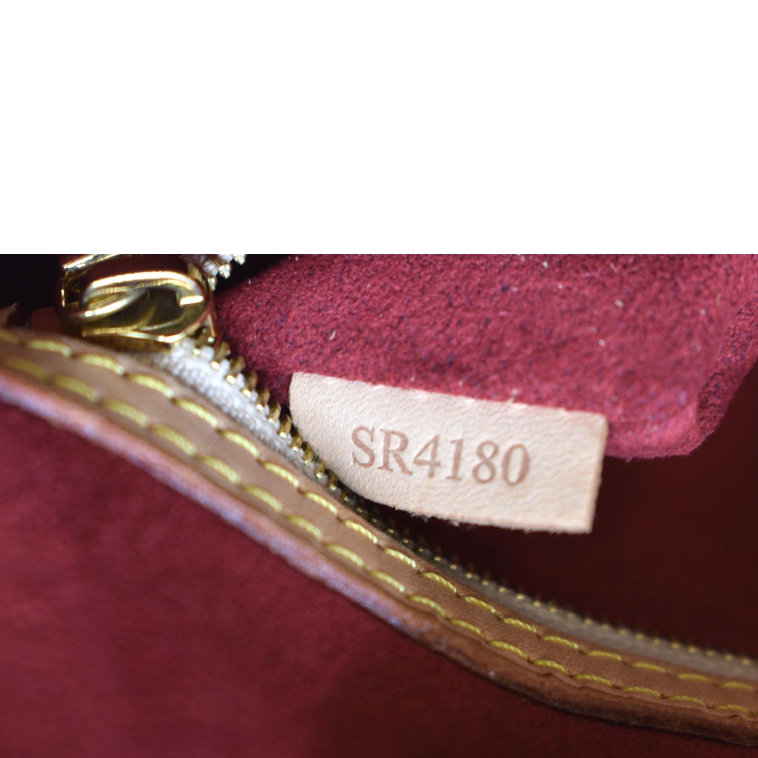 Louis+Vuitton+Red+Interior+Shoulder+Bag+Multicolor+Canvas for sale