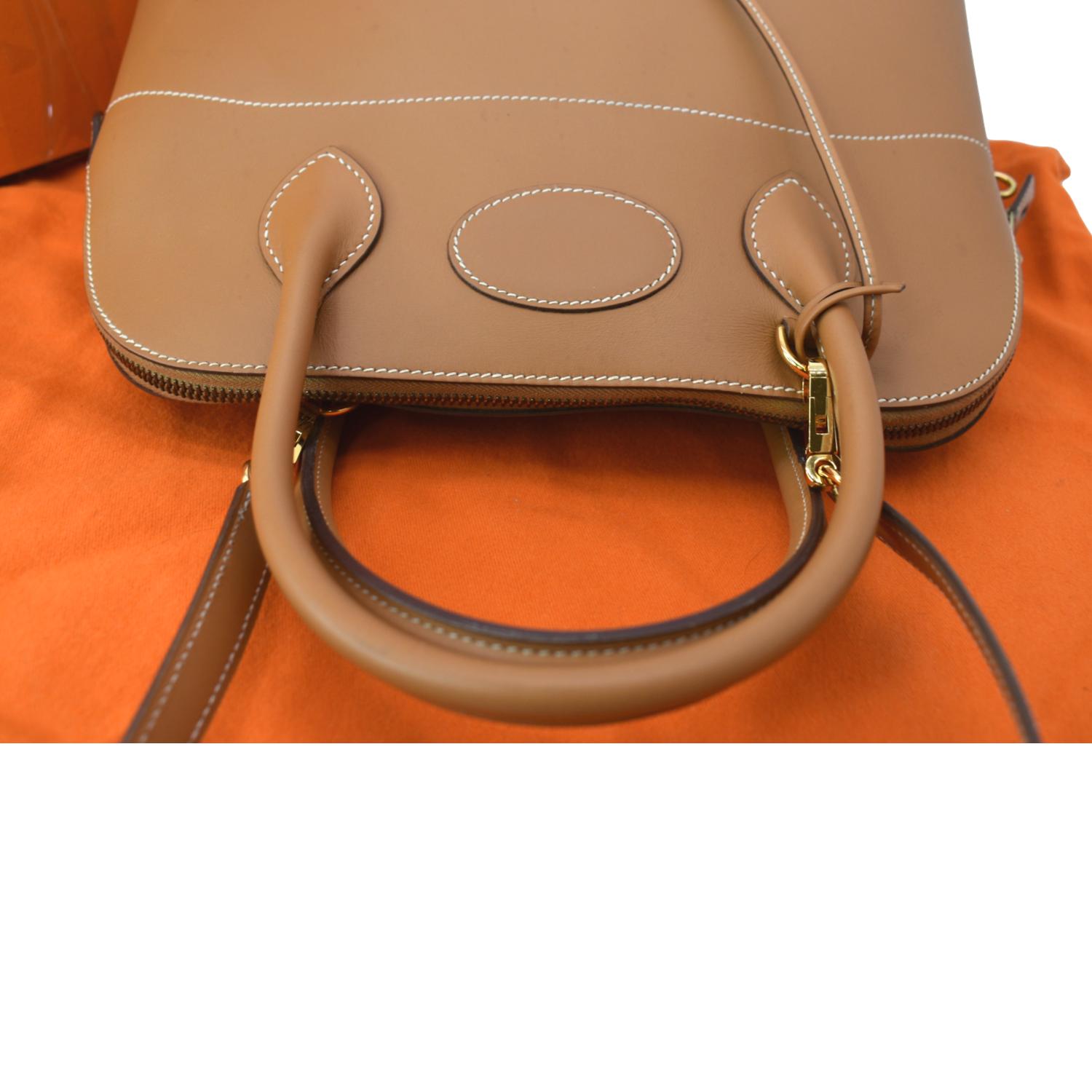 Hermès - Authenticated Bolide Handbag - Leather Brown Plain for Women, Very Good Condition