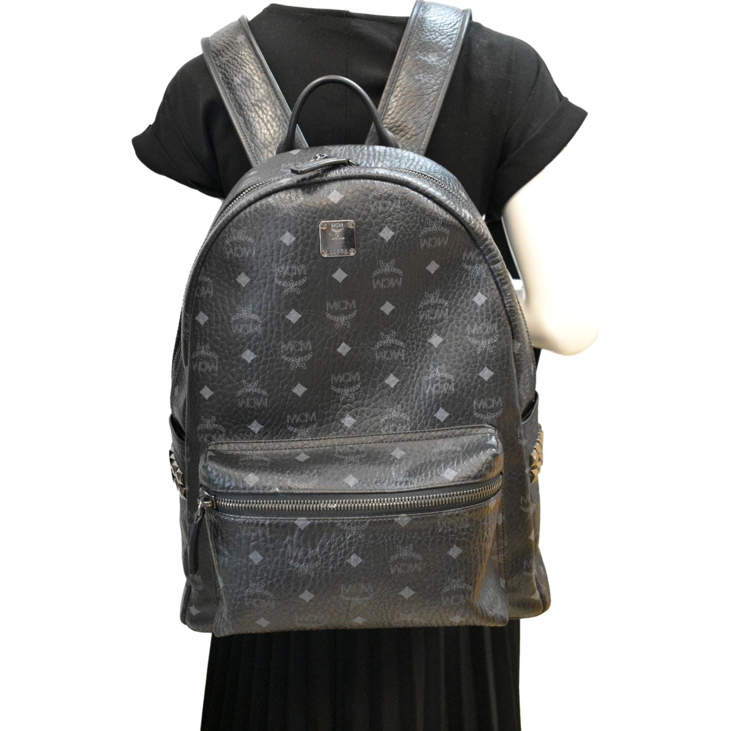 MCM Monogram Visetos Stark Large Backpack - Consigned Designs
